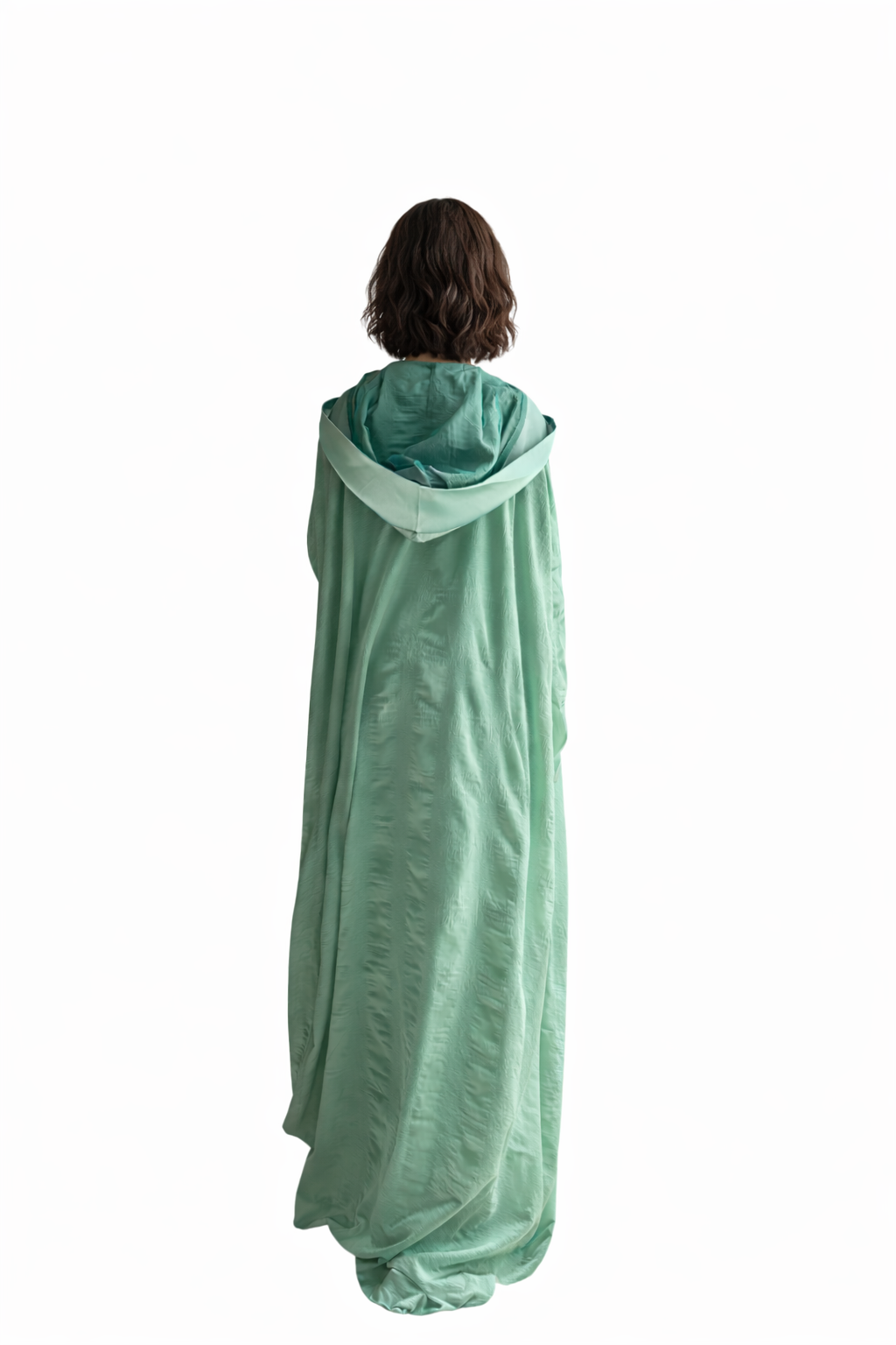 MINT GREEN MOROCCAN  MALAS ABAYA.