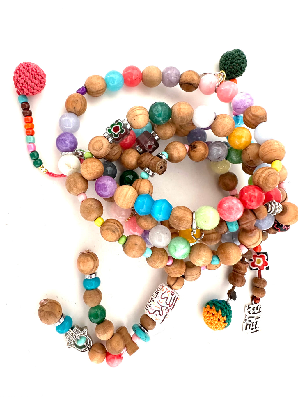HAND PAINTED CROCHET SEBHA.