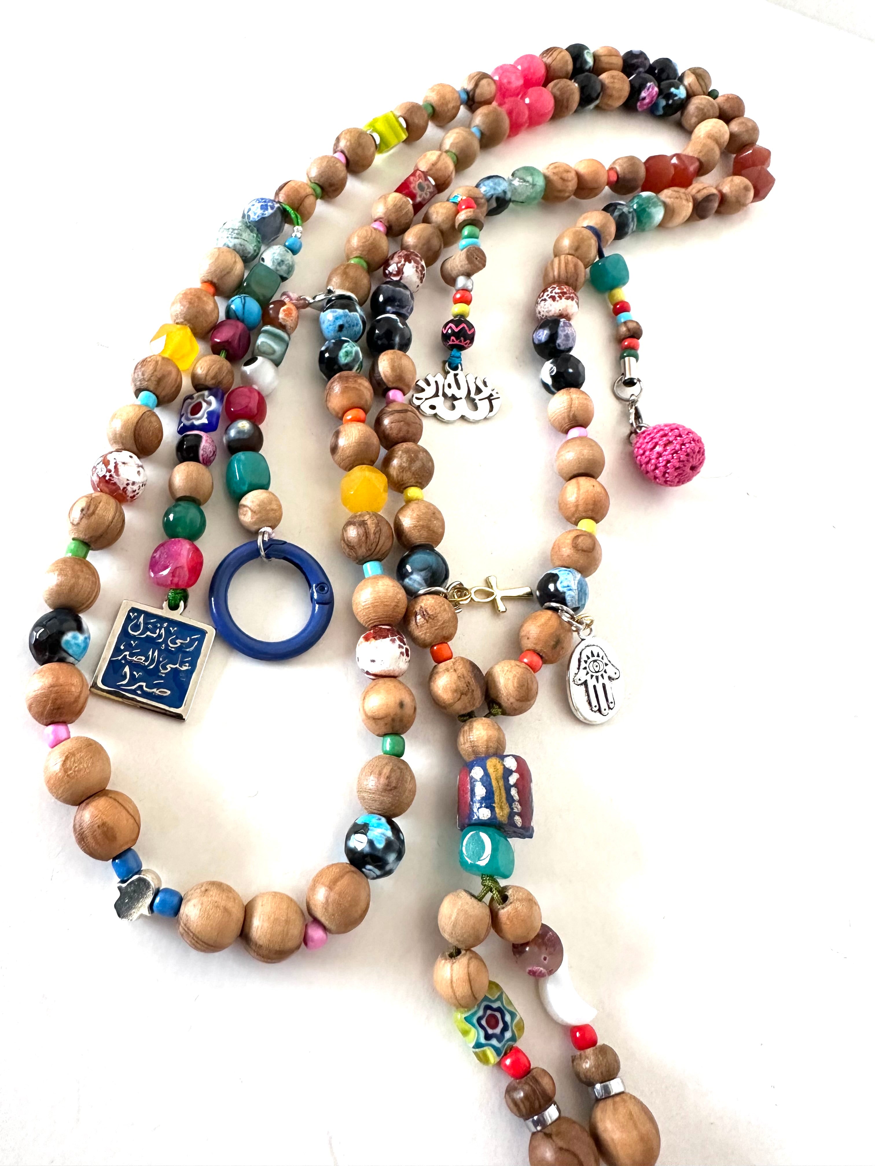 AFRICAN NINI COLORFUL SEBHA.
