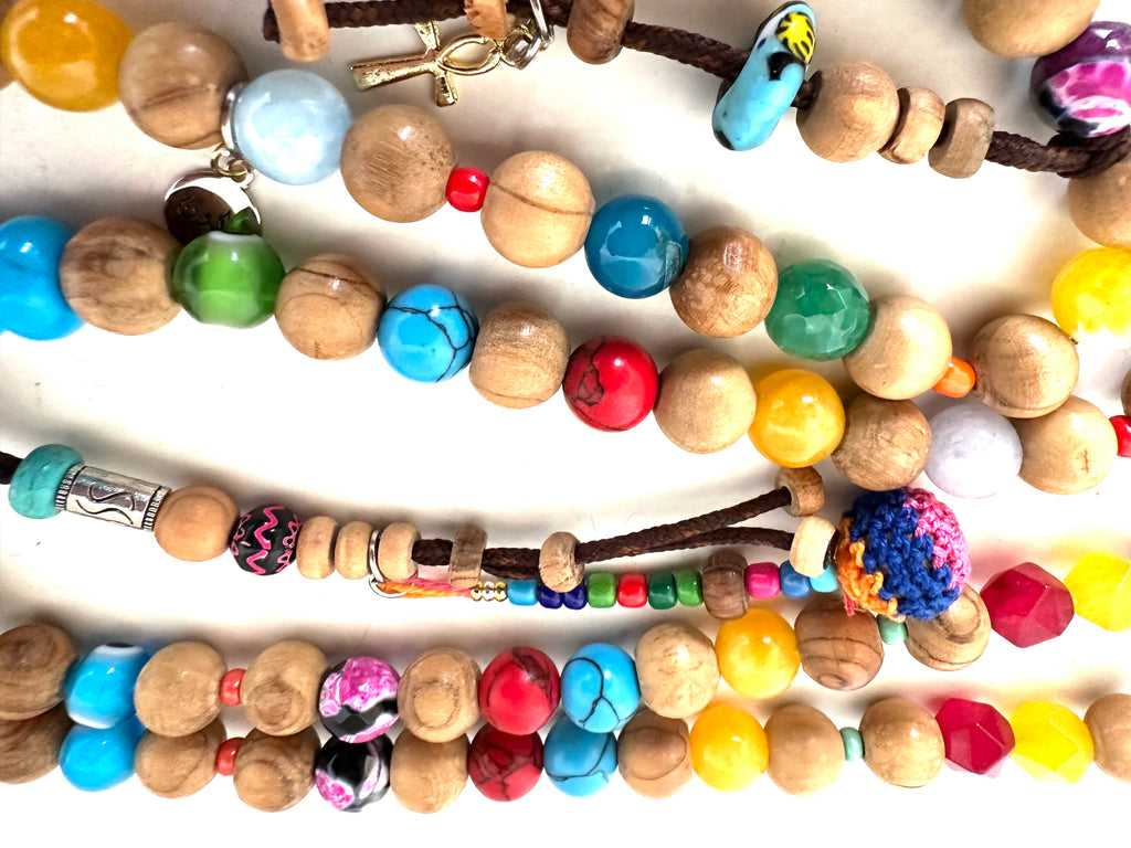 AFRICAN ZANZOUN COLORFUL SEBHA.
