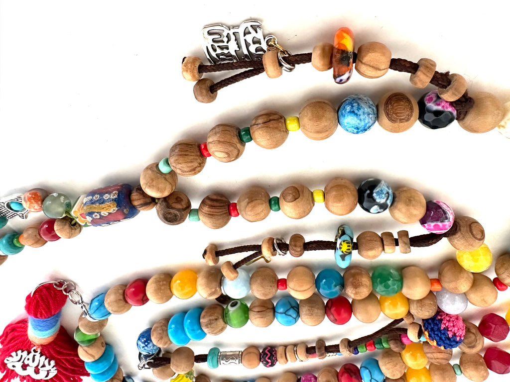 AFRICAN ZANZOUN COLORFUL SEBHA.