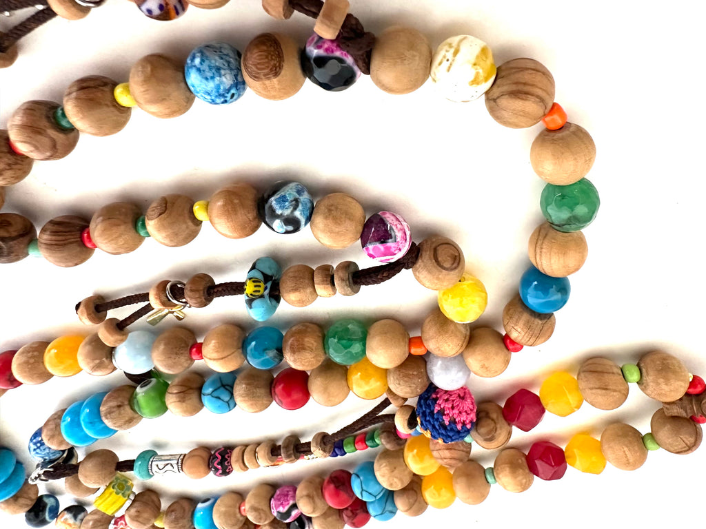 AFRICAN ZANZOUN COLORFUL SEBHA.