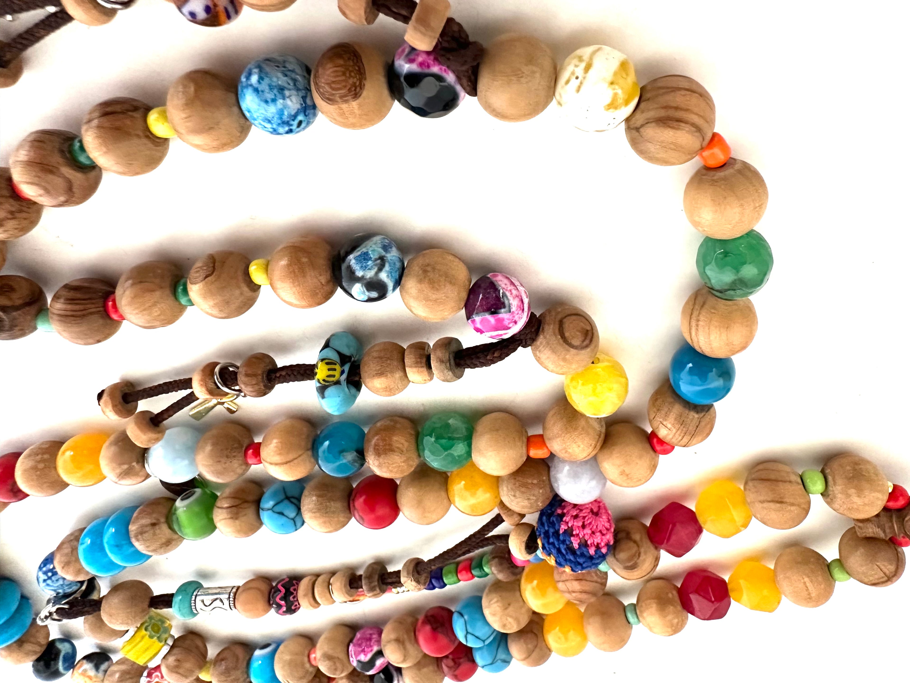 AFRICAN ZANZOUN COLORFUL SEBHA.