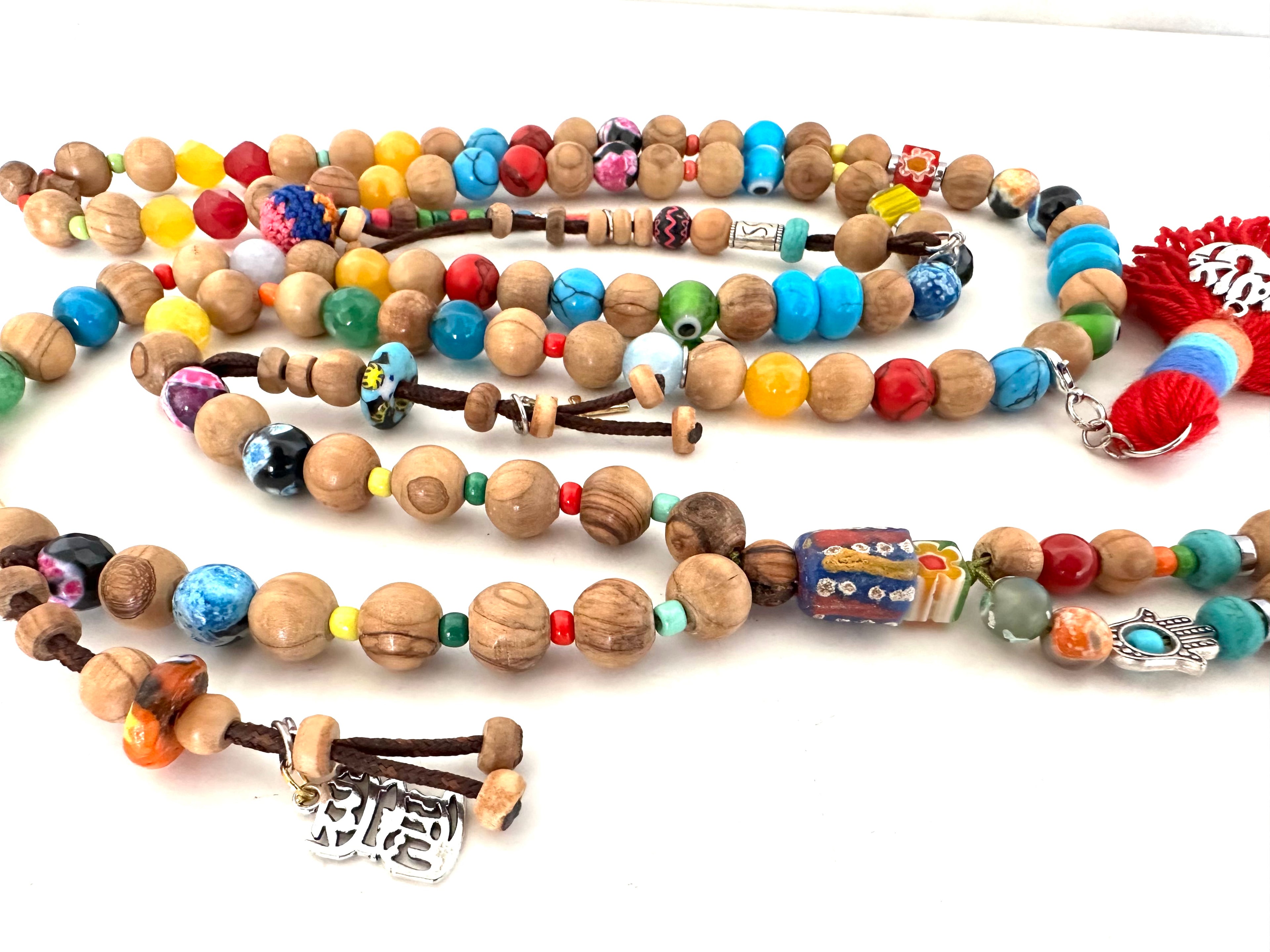 AFRICAN ZANZOUN COLORFUL SEBHA.