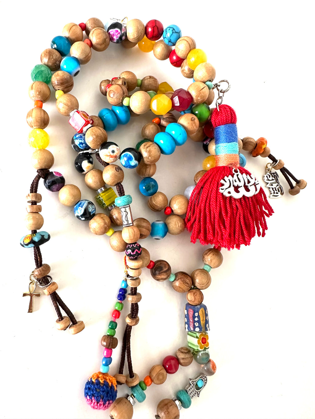 AFRICAN ZANZOUN COLORFUL SEBHA.