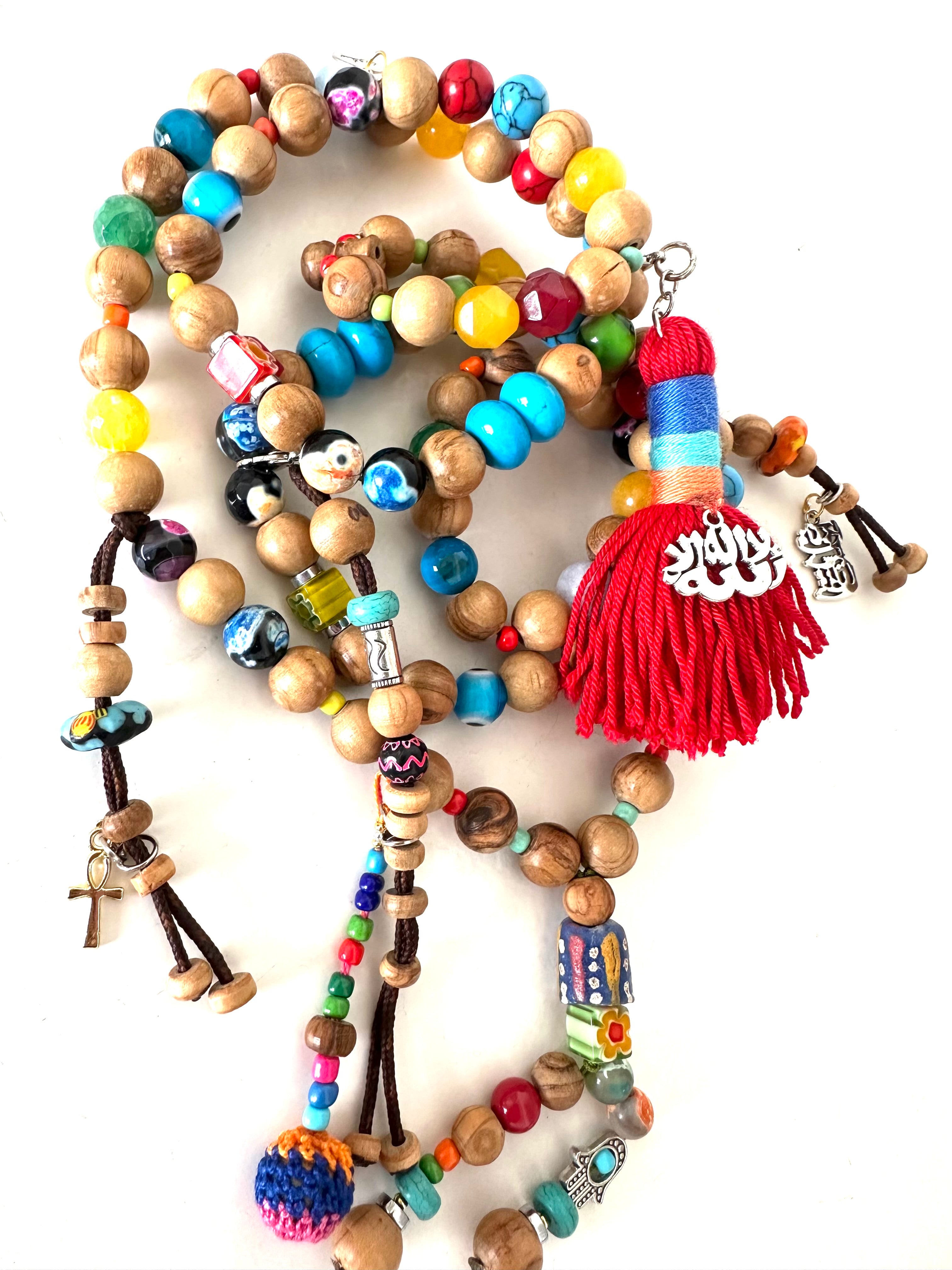 AFRICAN ZANZOUN COLORFUL SEBHA.