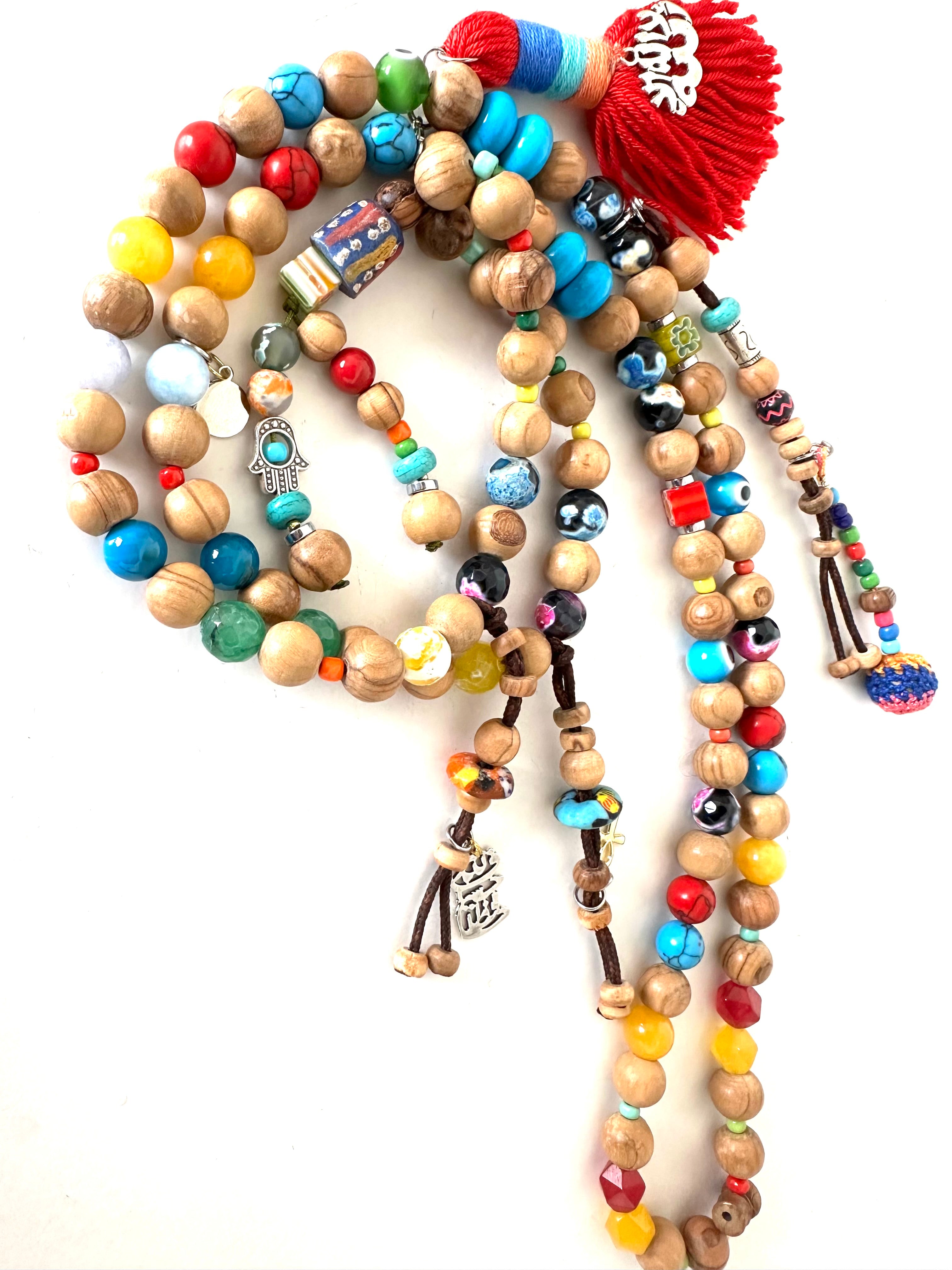 AFRICAN ZANZOUN COLORFUL SEBHA.