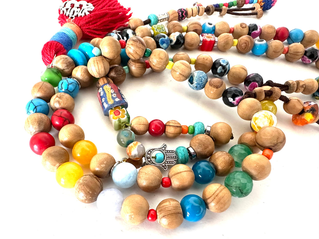 AFRICAN ZANZOUN COLORFUL SEBHA.
