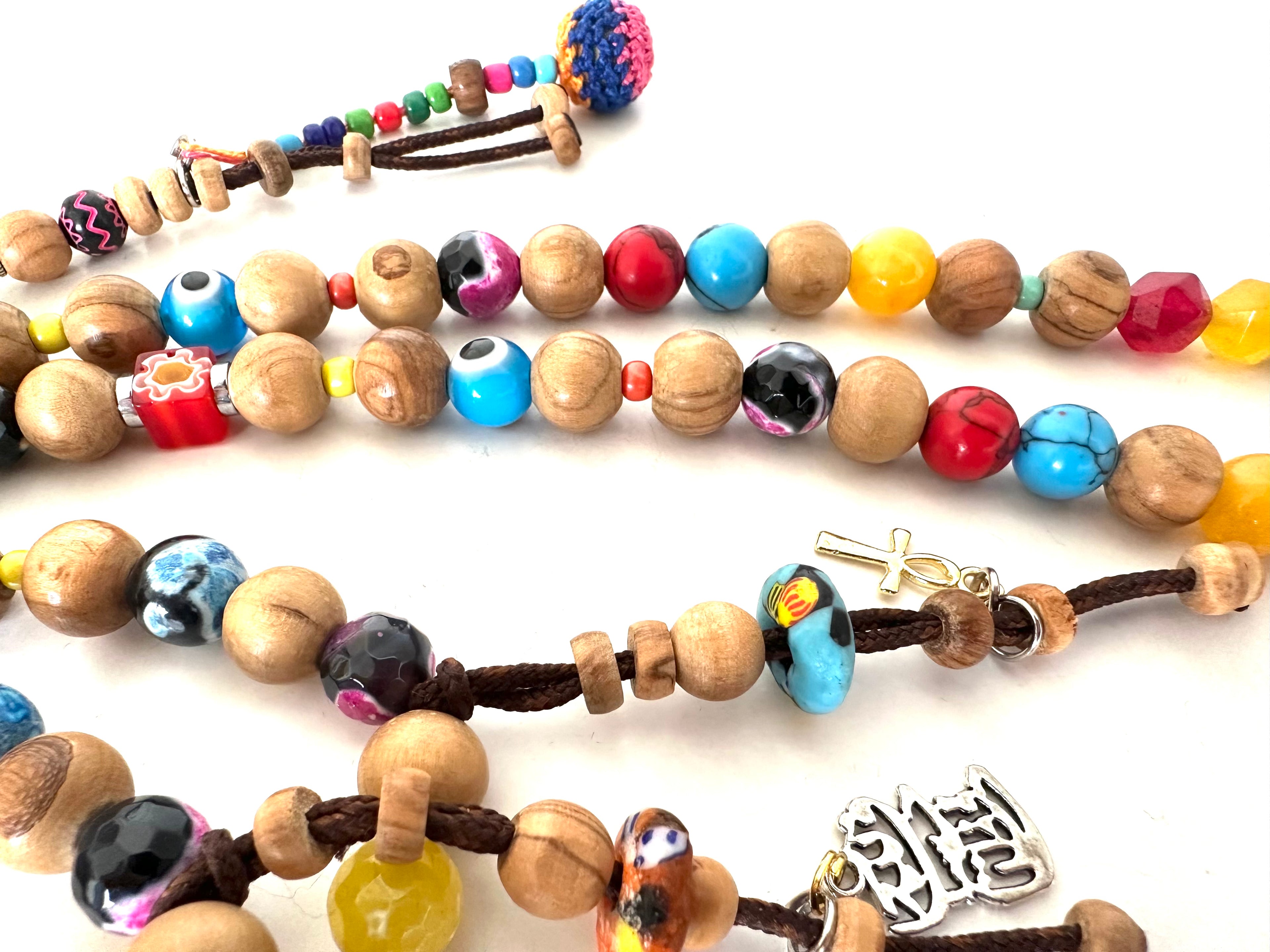AFRICAN ZANZOUN COLORFUL SEBHA.