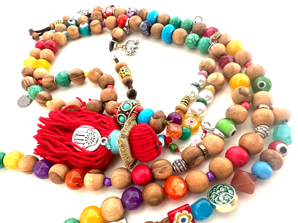 THE INDIAN LOULI COLORFUL SEBHA.