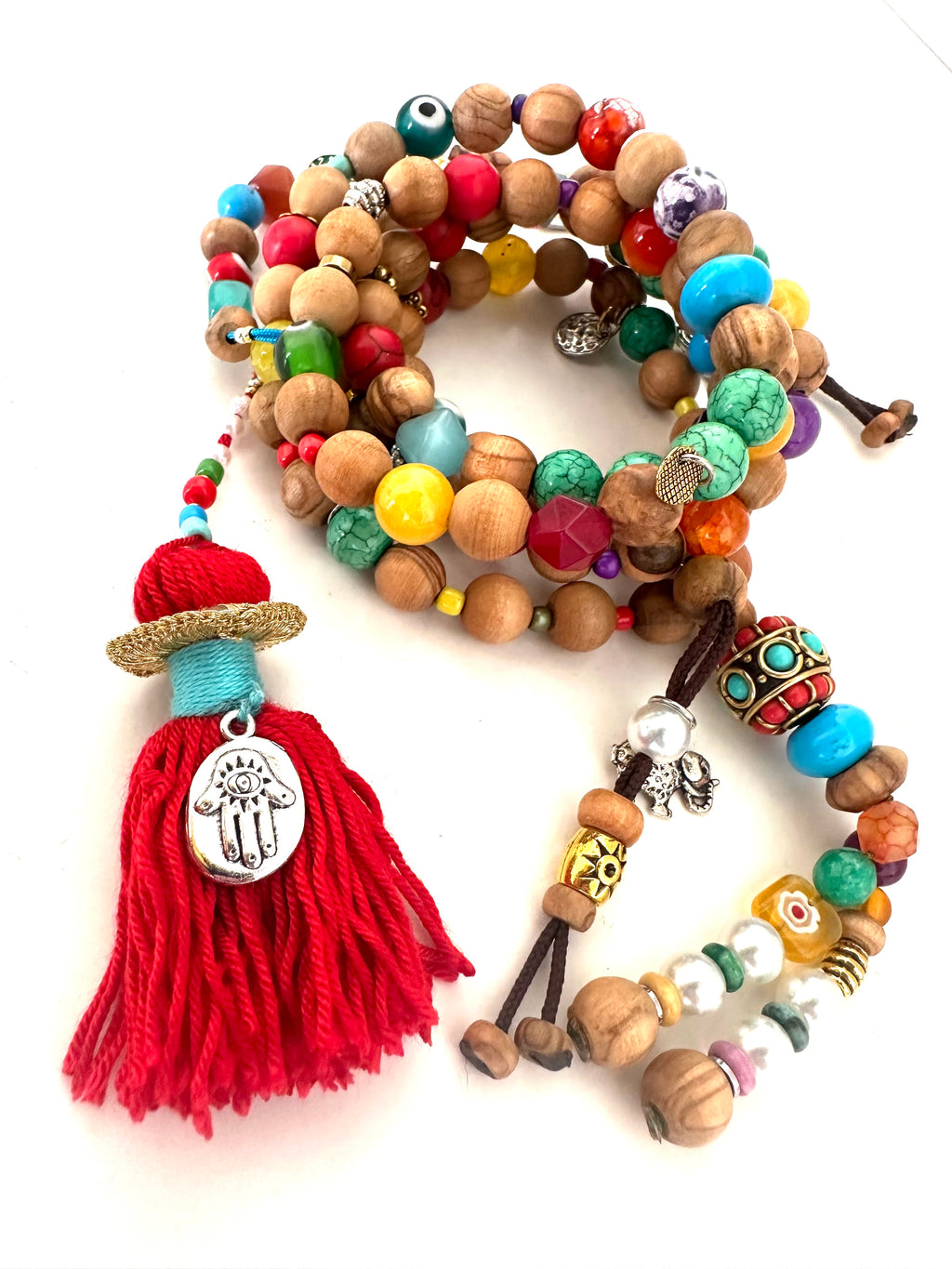 THE INDIAN LOULI COLORFUL SEBHA.