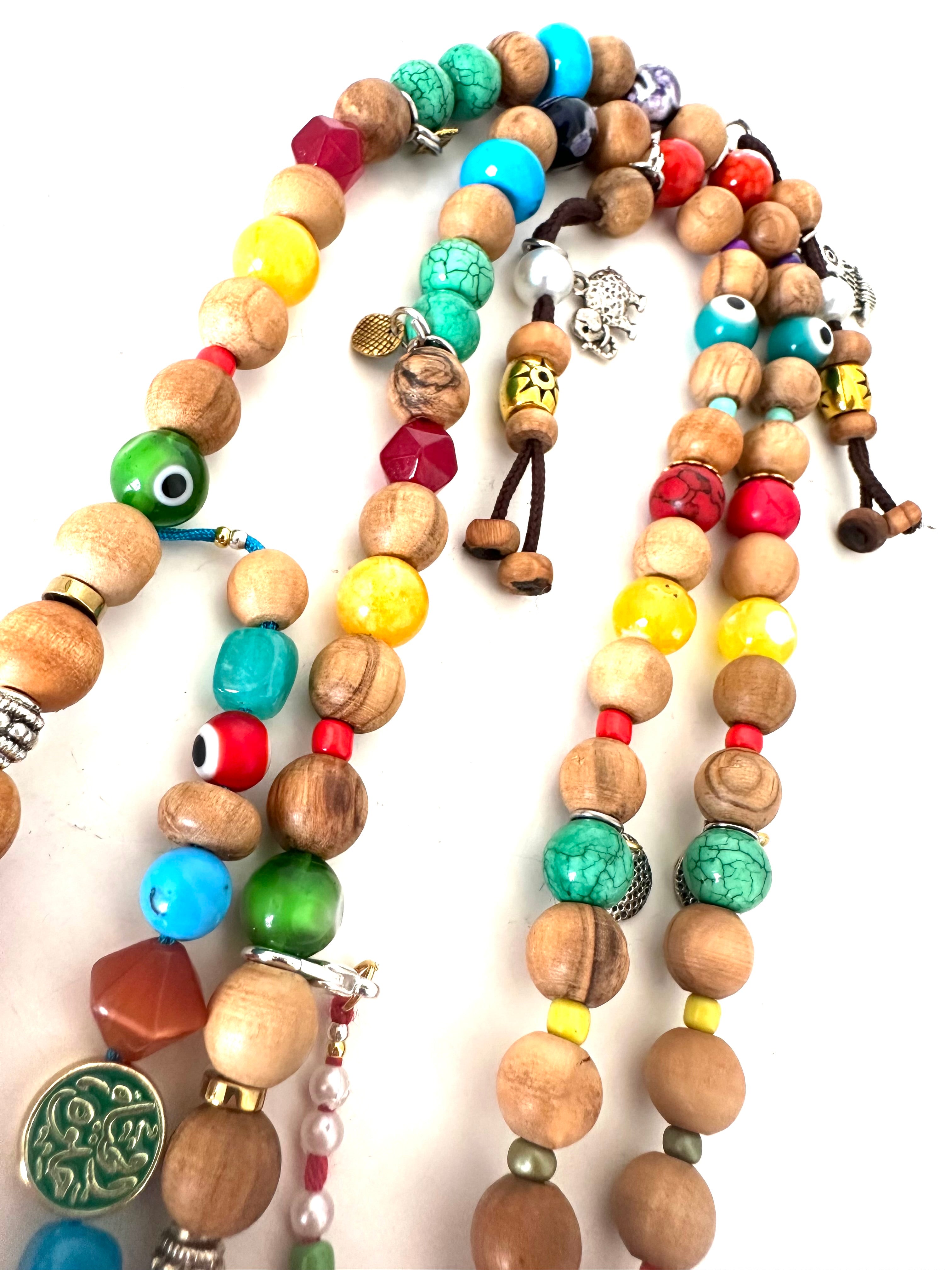 THE INDIAN LOULI COLORFUL SEBHA.