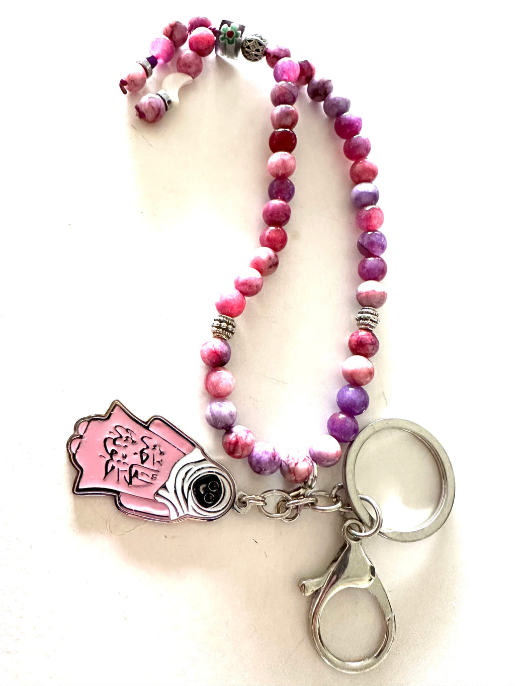HAGA HANOUNA PINK ABAYA CHARM.