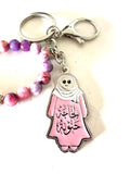 HAGA HANOUNA PINK ABAYA CHARM.