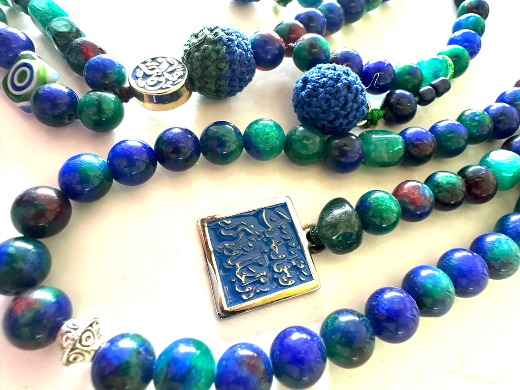 BLUE YASMIN  CROCHET SEBHA.