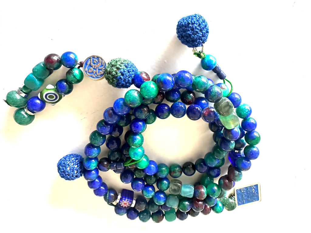 BLUE YASMIN  CROCHET SEBHA.