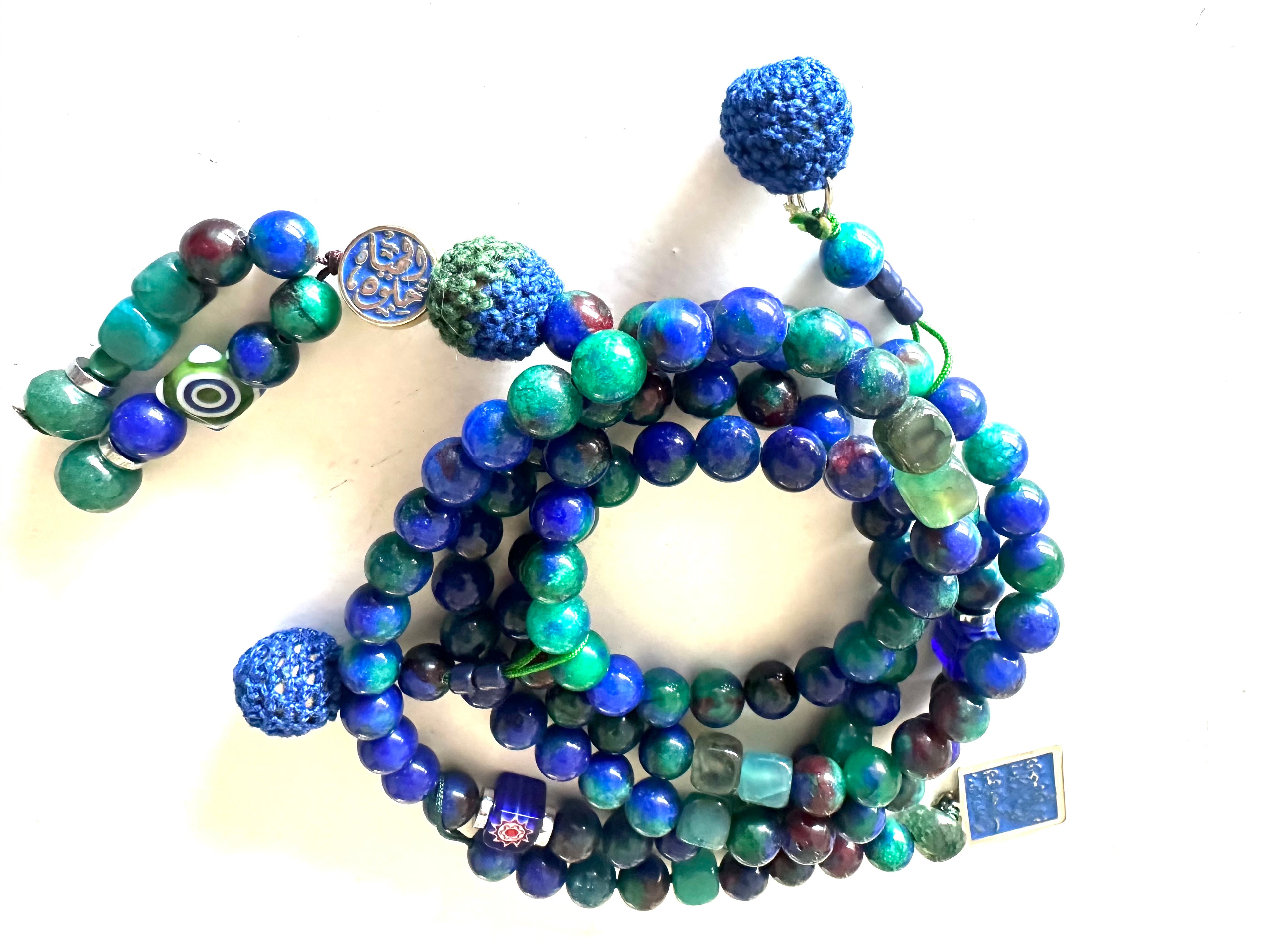 BLUE YASMIN  CROCHET SEBHA.