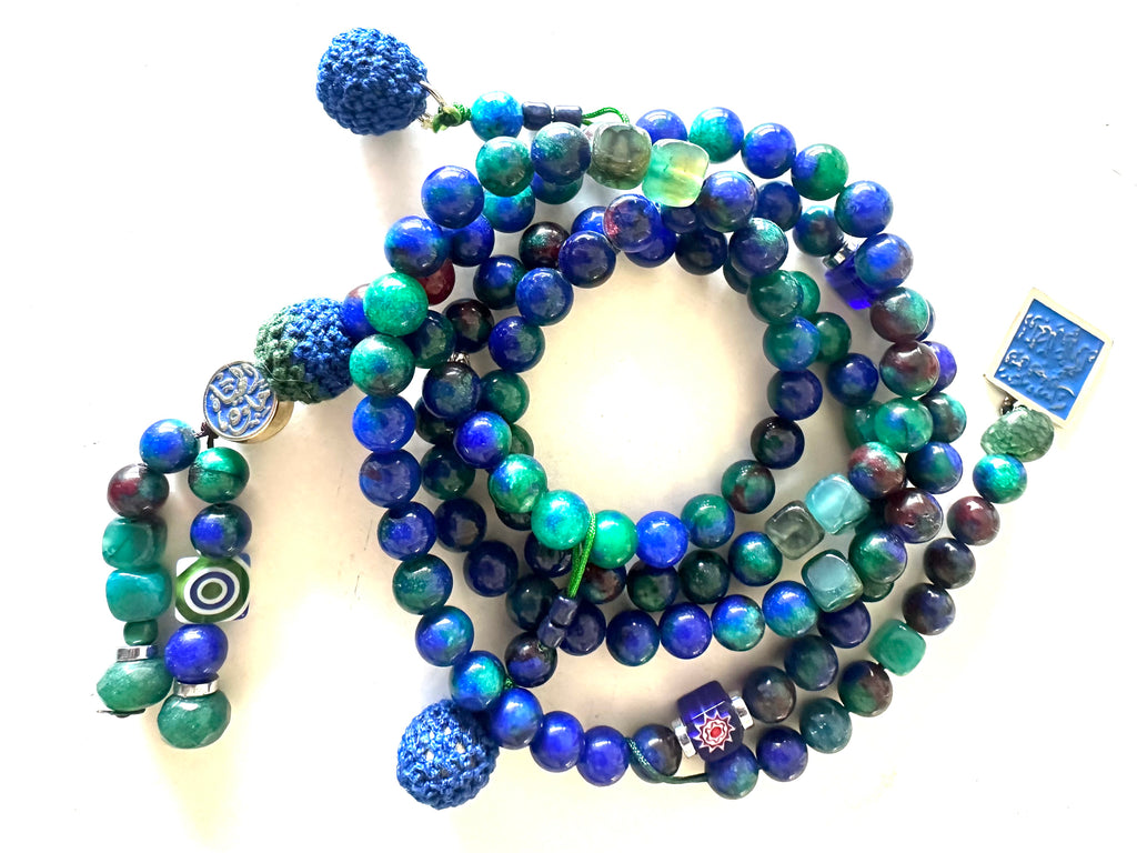 BLUE YASMIN  CROCHET SEBHA.