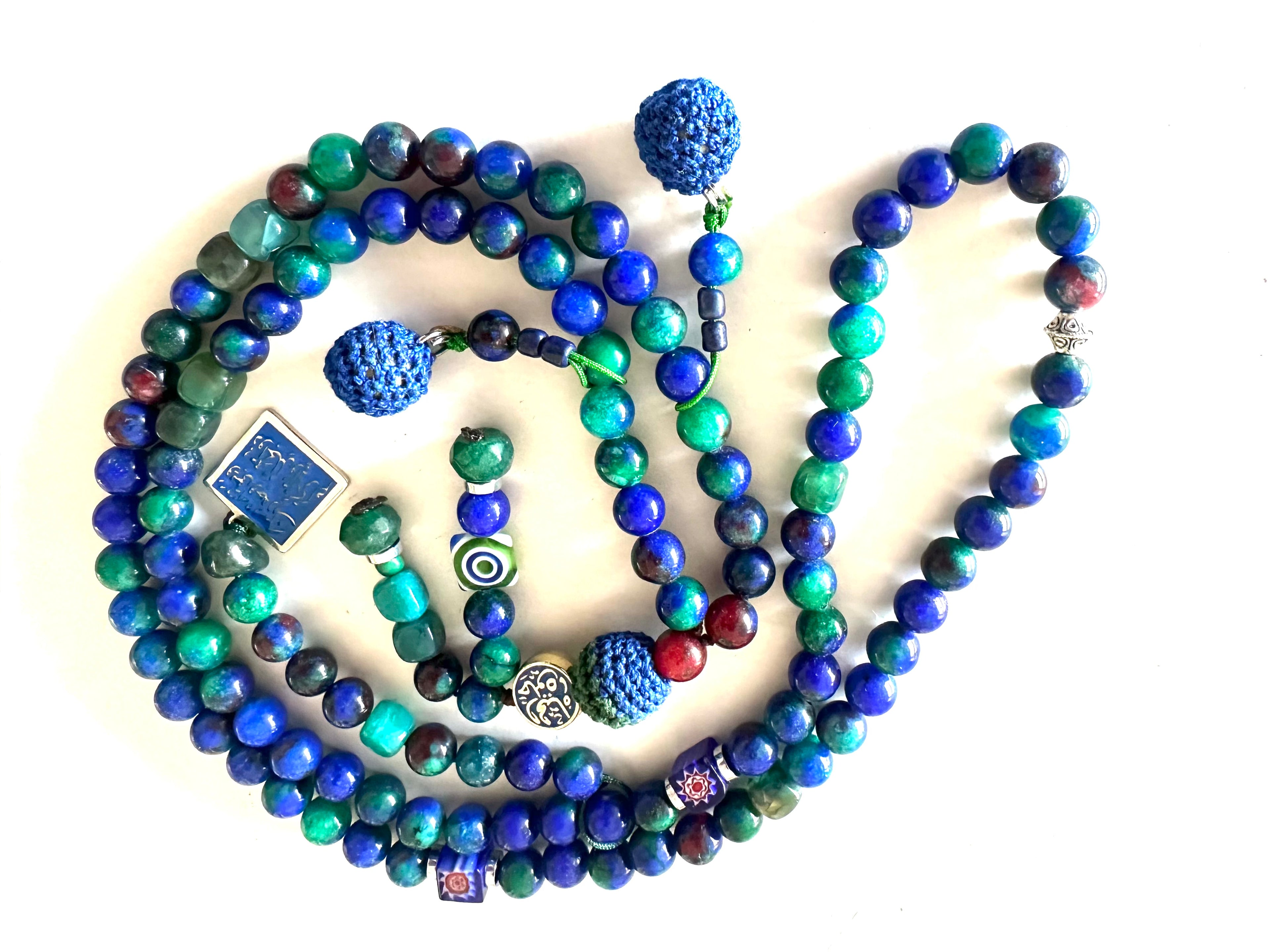 BLUE YASMIN  CROCHET SEBHA.