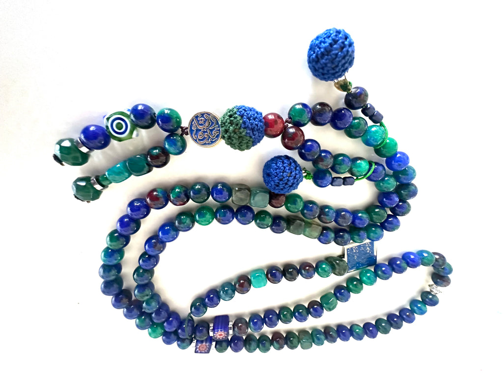 BLUE YASMIN  CROCHET SEBHA.