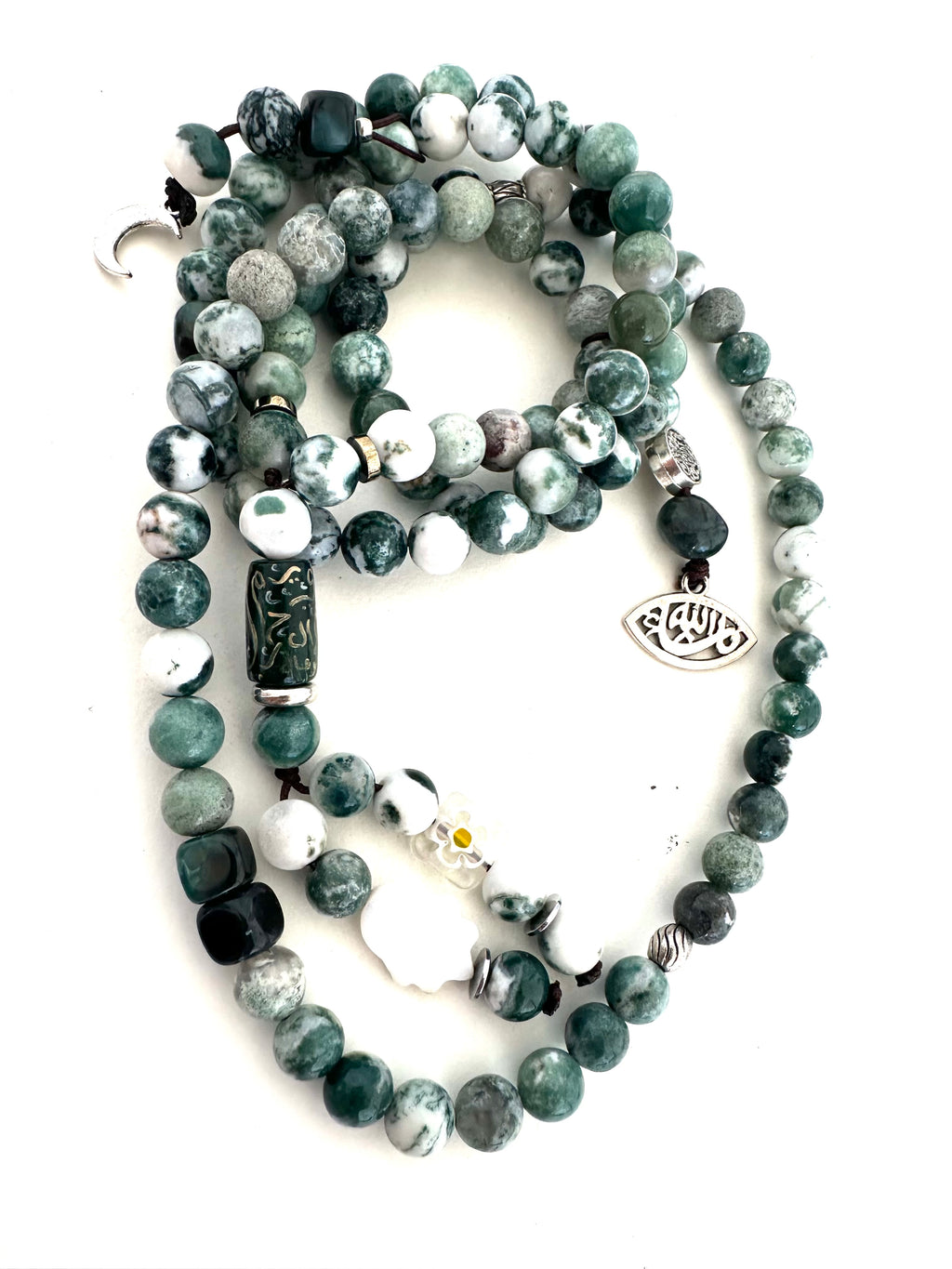 Green X White Sebha.