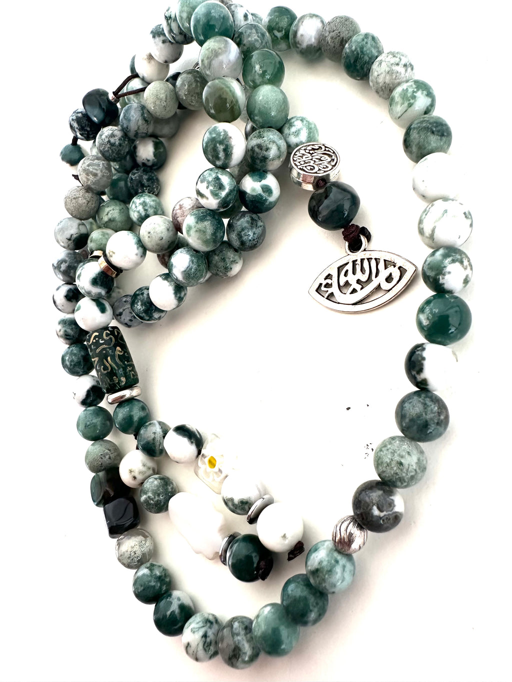 Green X White Sebha.