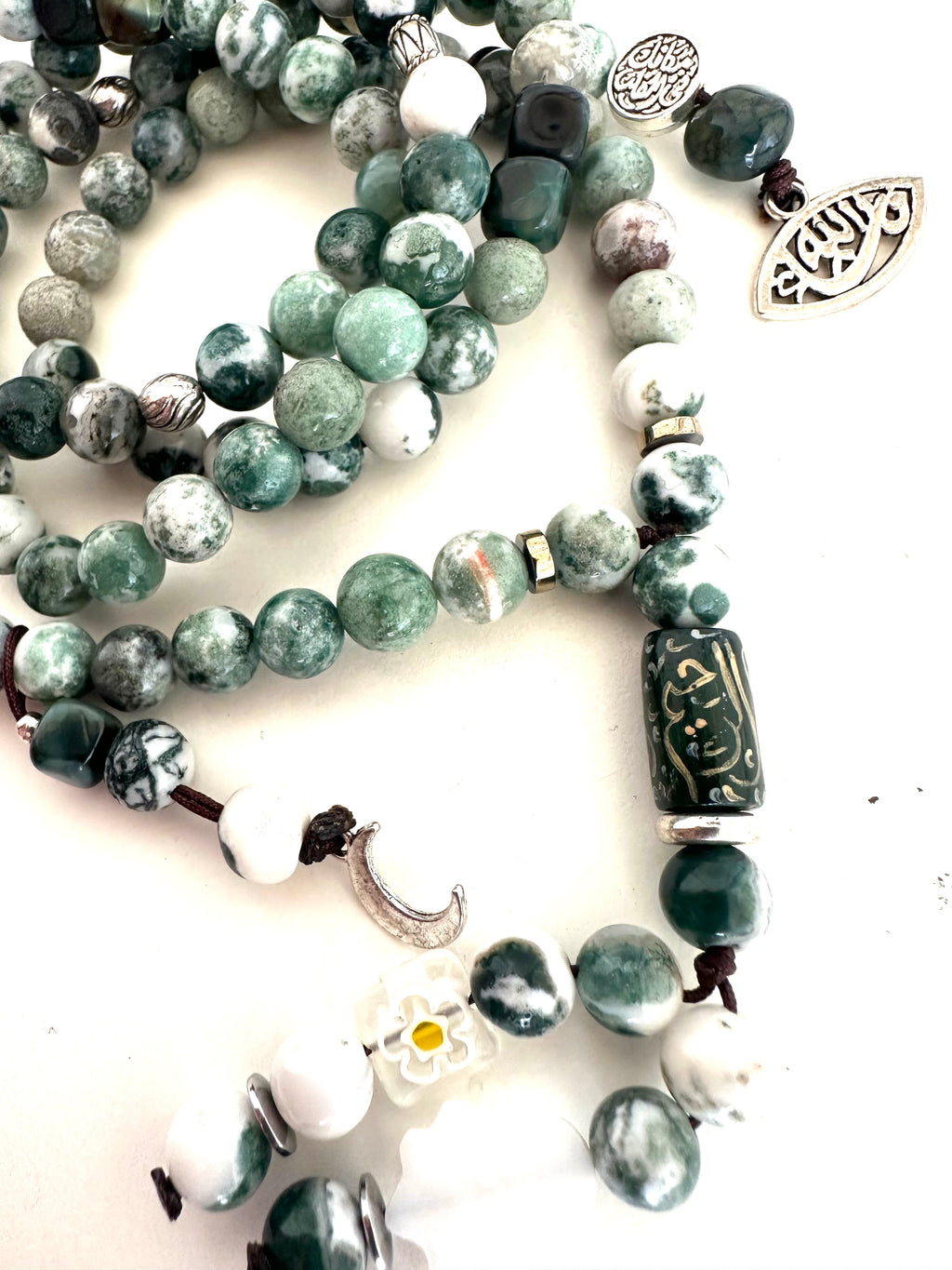 Green X White Sebha.