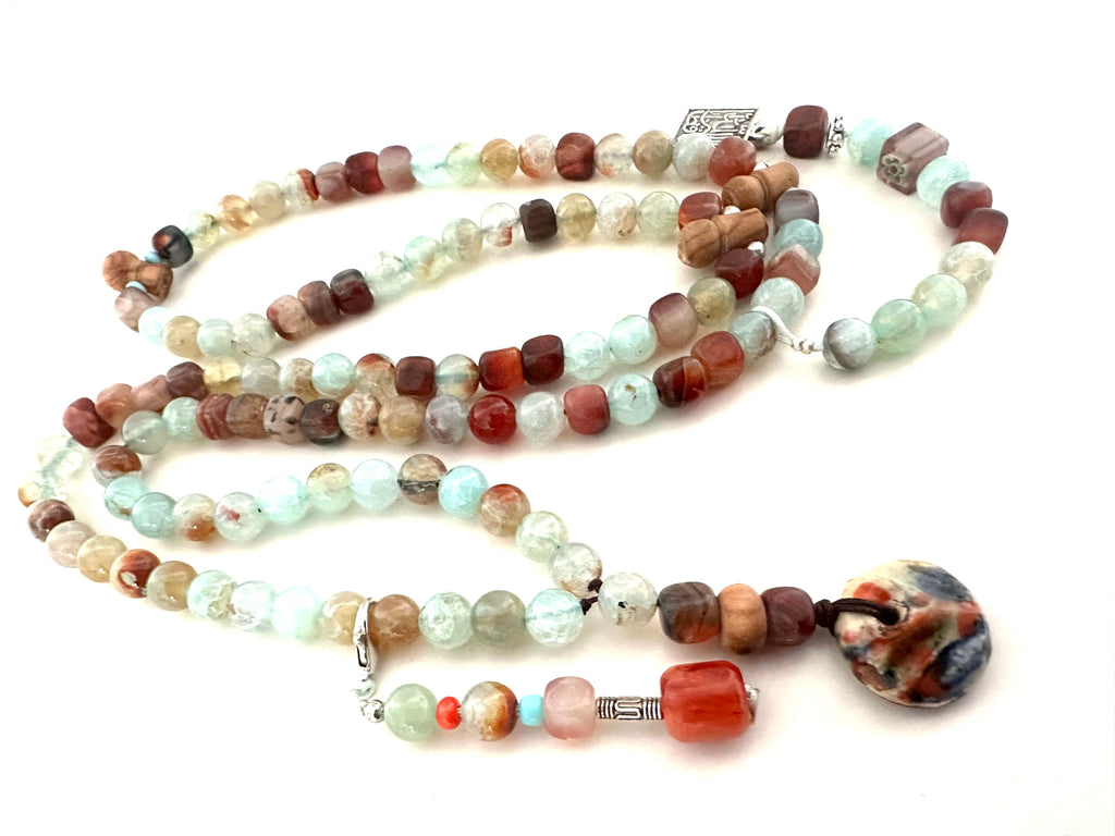 Terracota Agate Sebha.