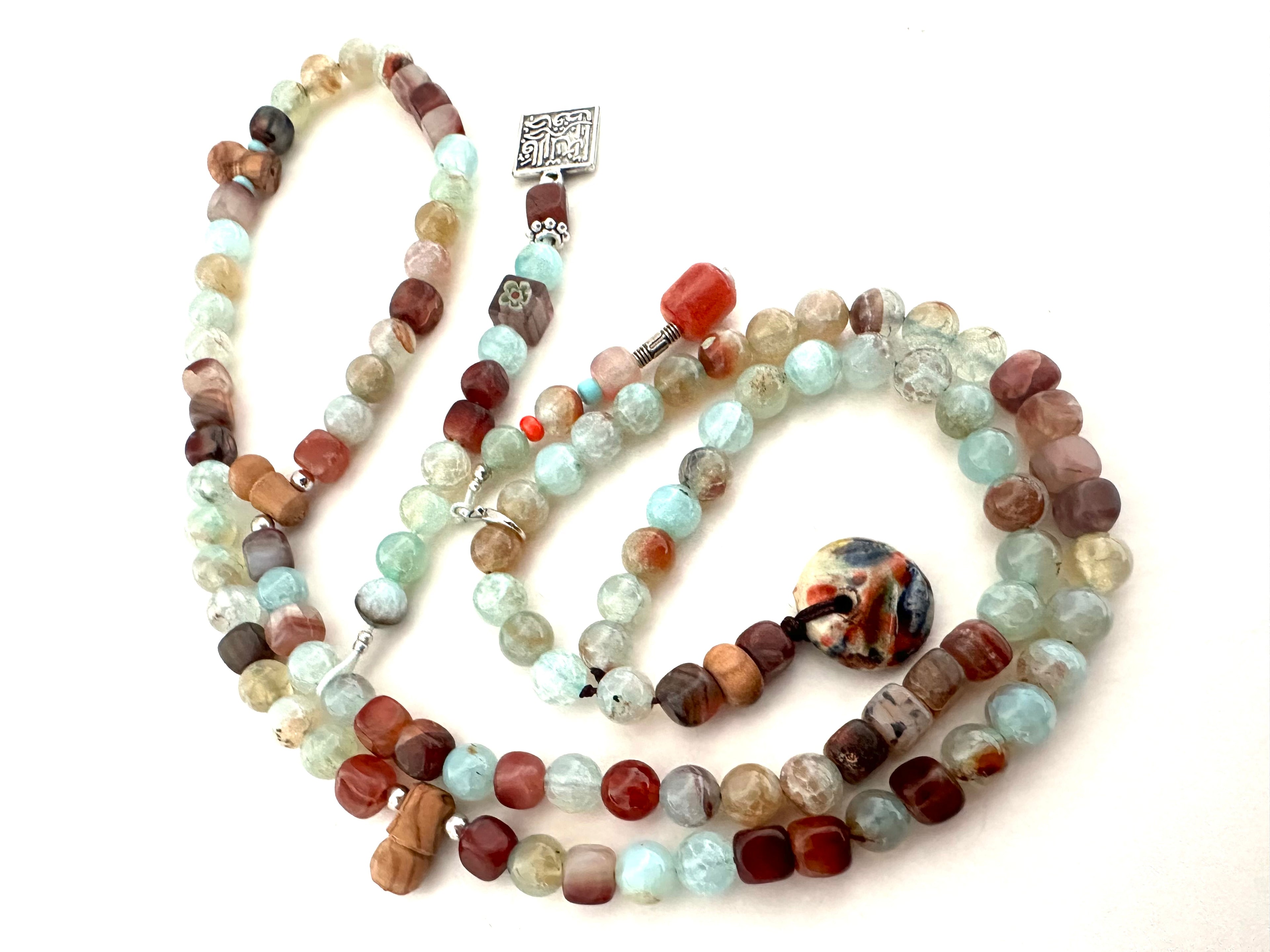 Terracota Agate Sebha.