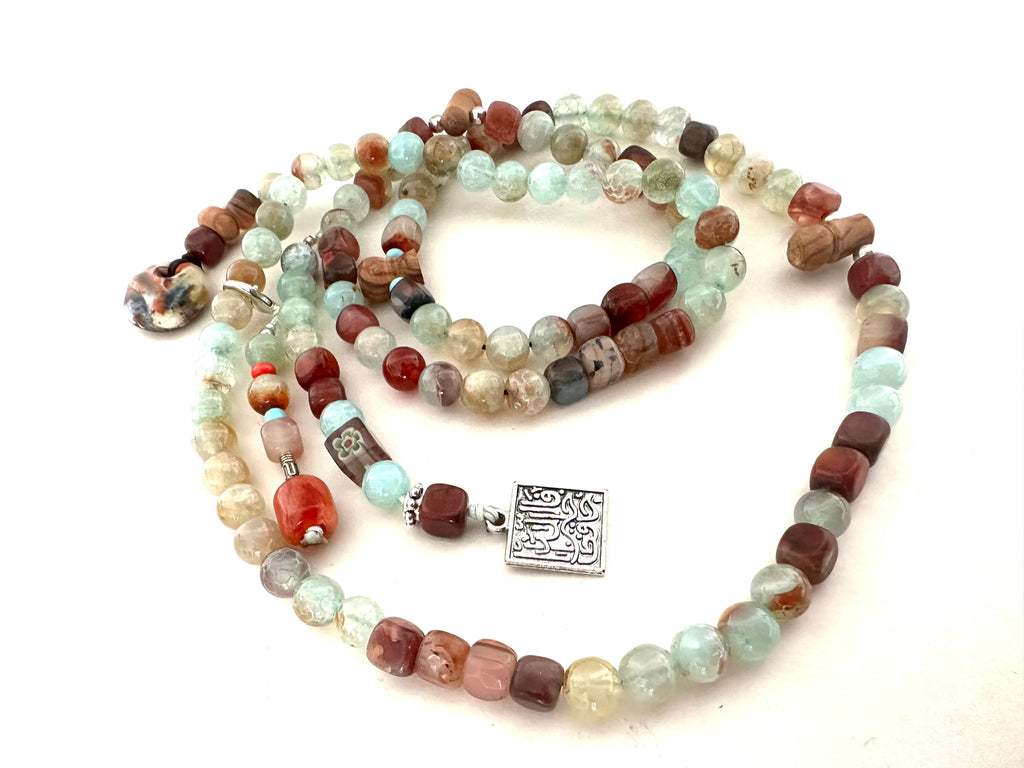 Terracota Agate Sebha.