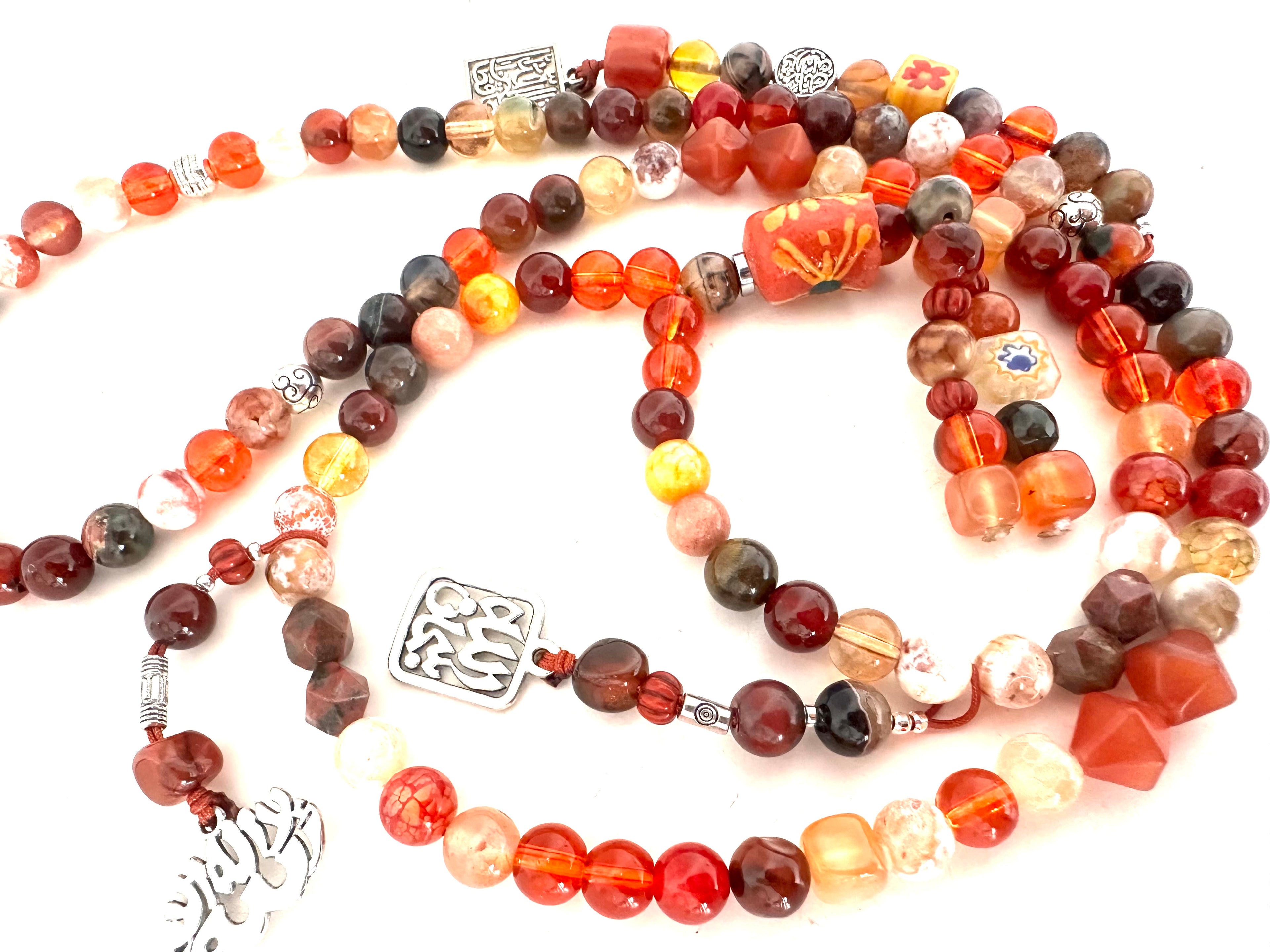 Sunset Carnelian Sebha.