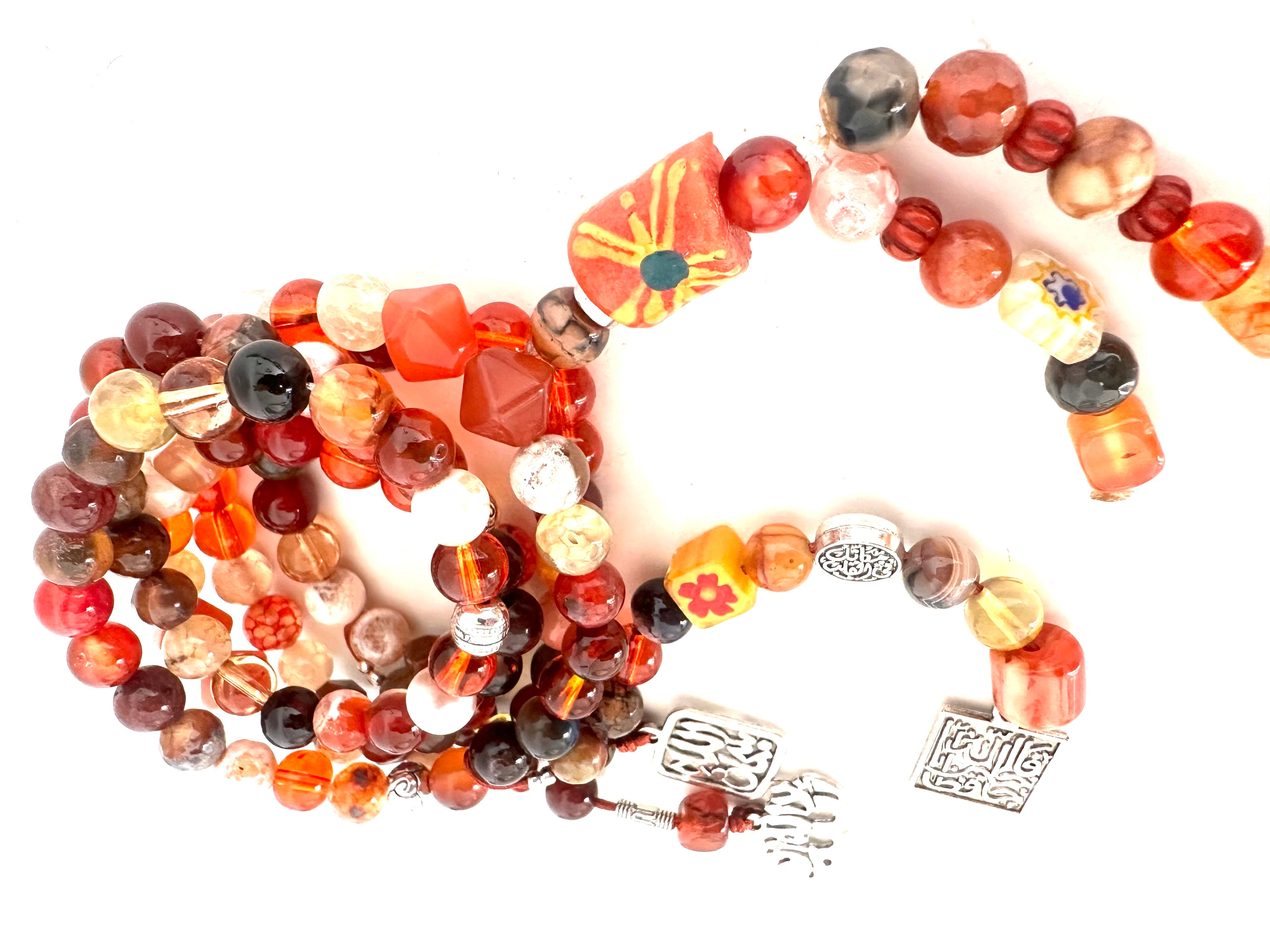 Sunset Carnelian Sebha.