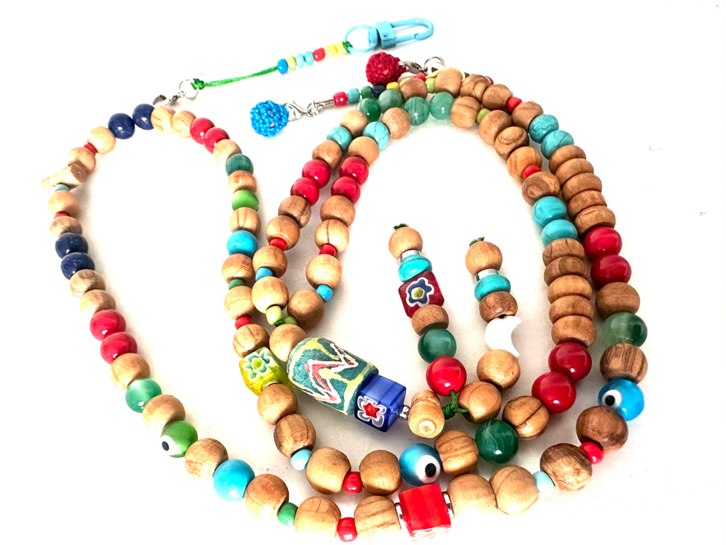 Handcrafted Colorful Sebha.