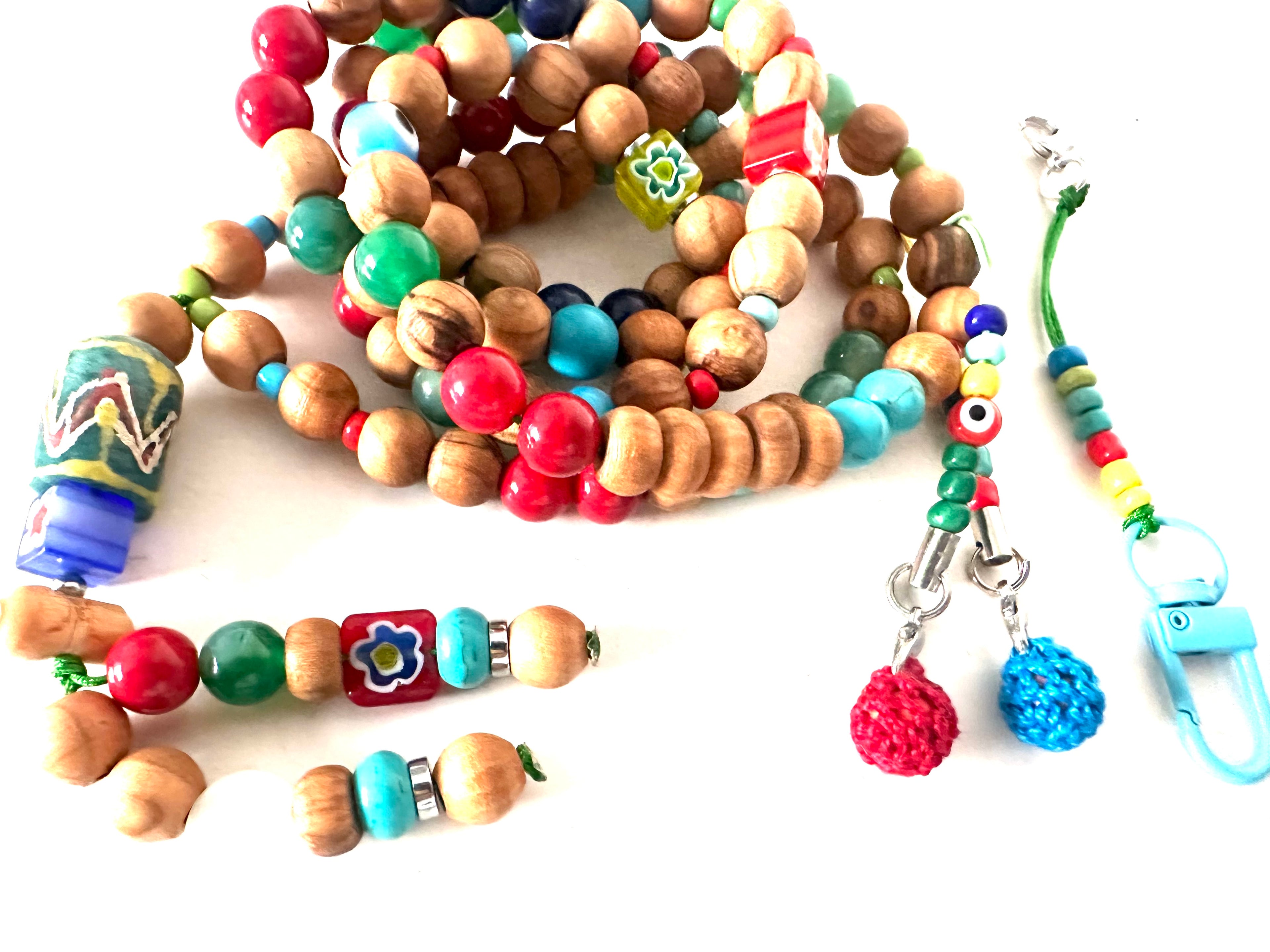 Handcrafted Colorful Sebha.