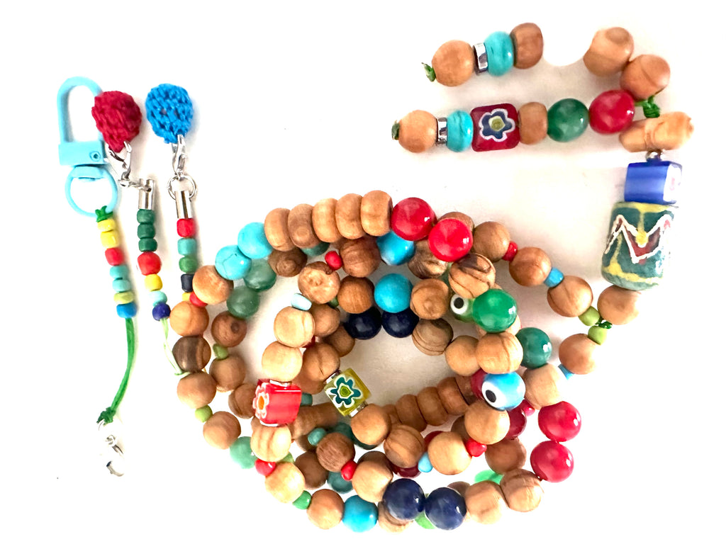 Handcrafted Colorful Sebha.