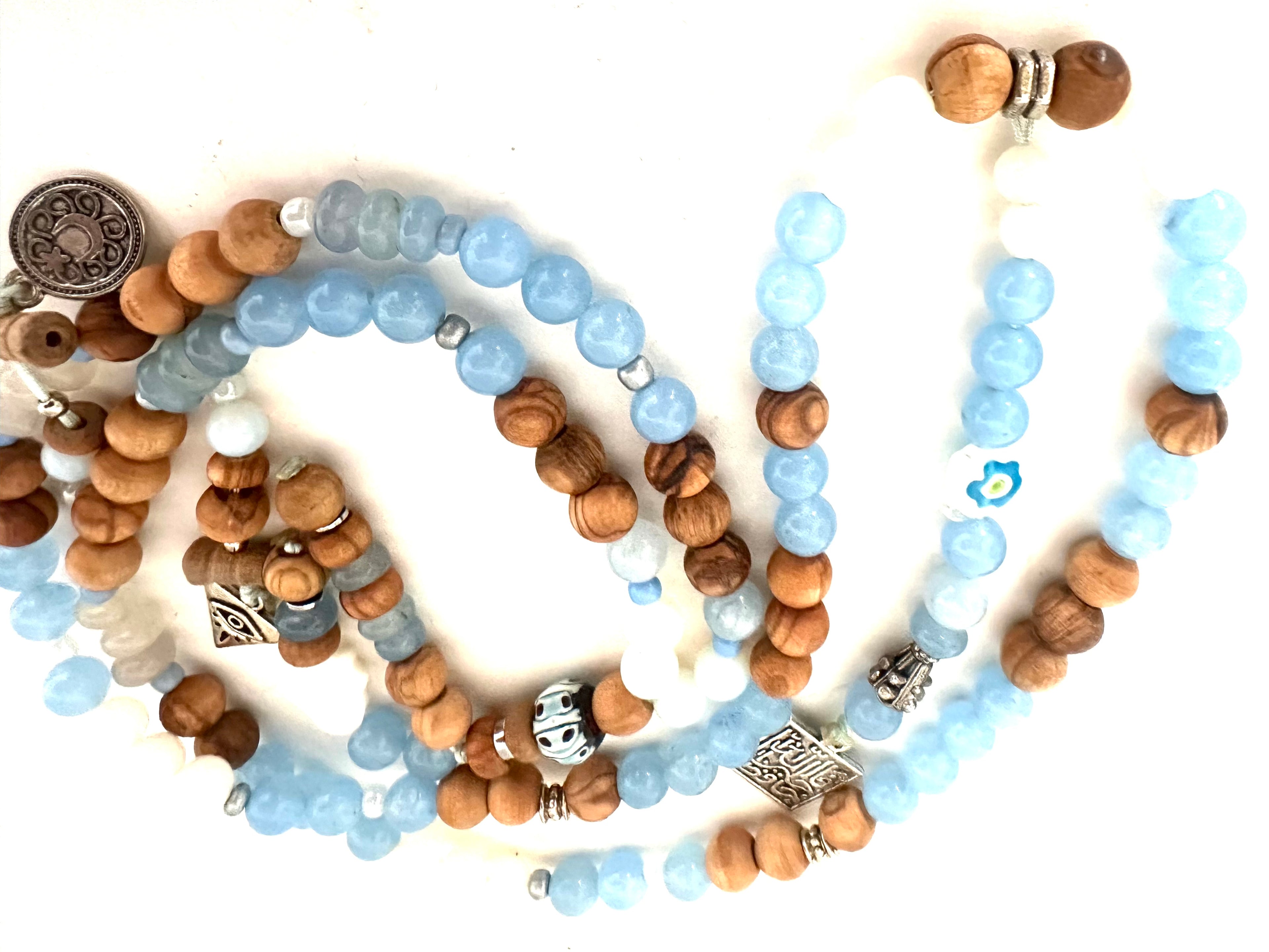 Blue Ciel Wood sebha.