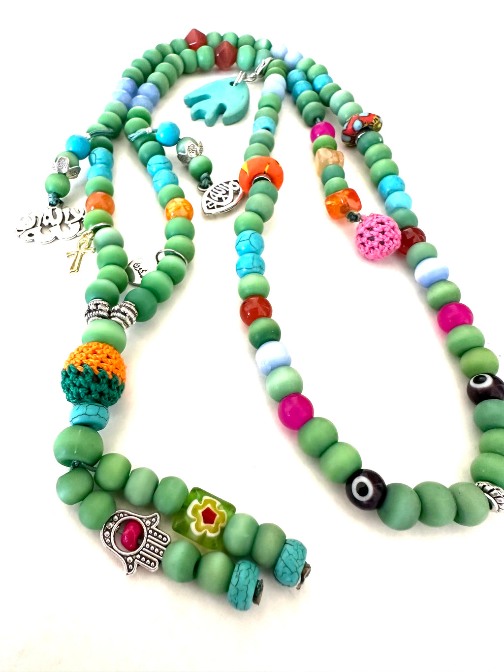 THE CAT EYE SUMMER COLORFUL SEBHA.