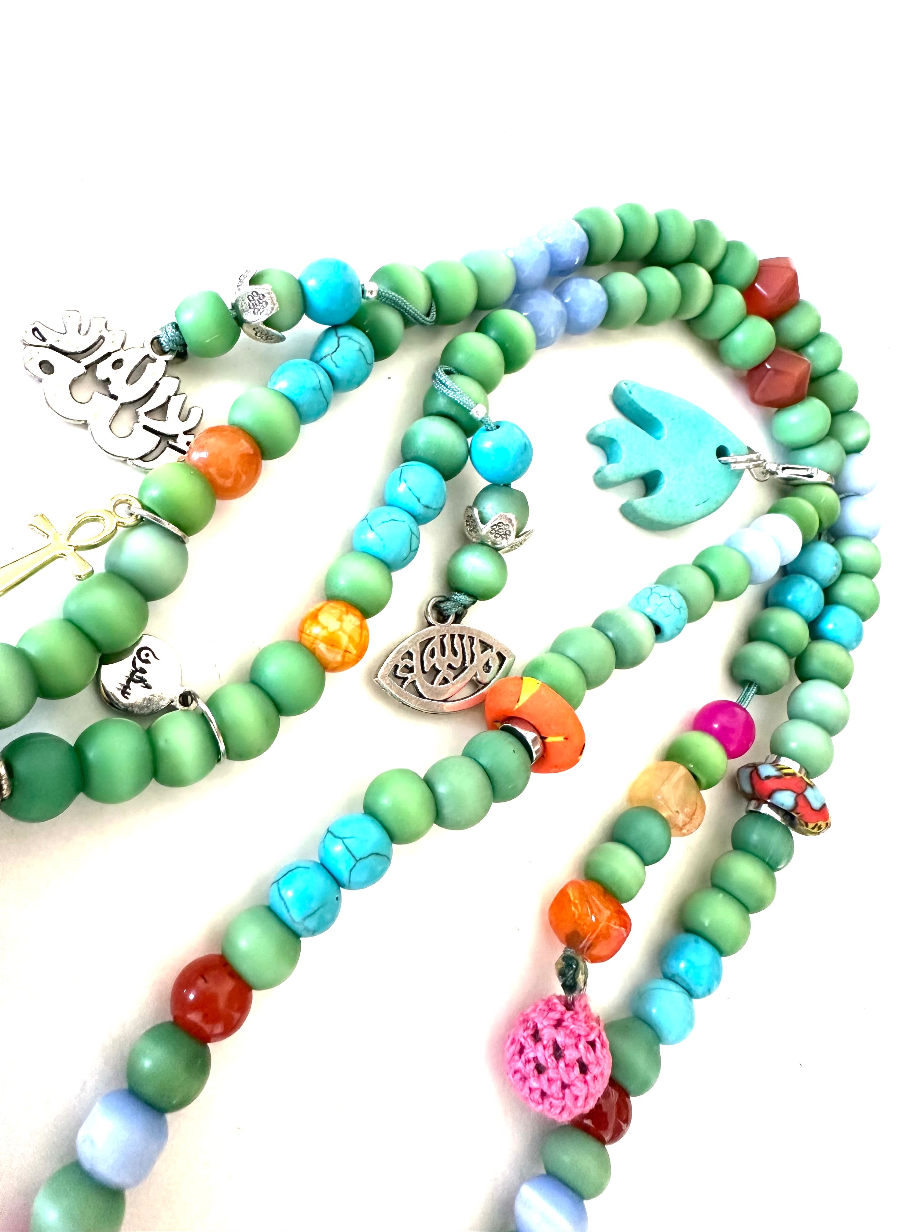 THE CAT EYE SUMMER COLORFUL SEBHA.