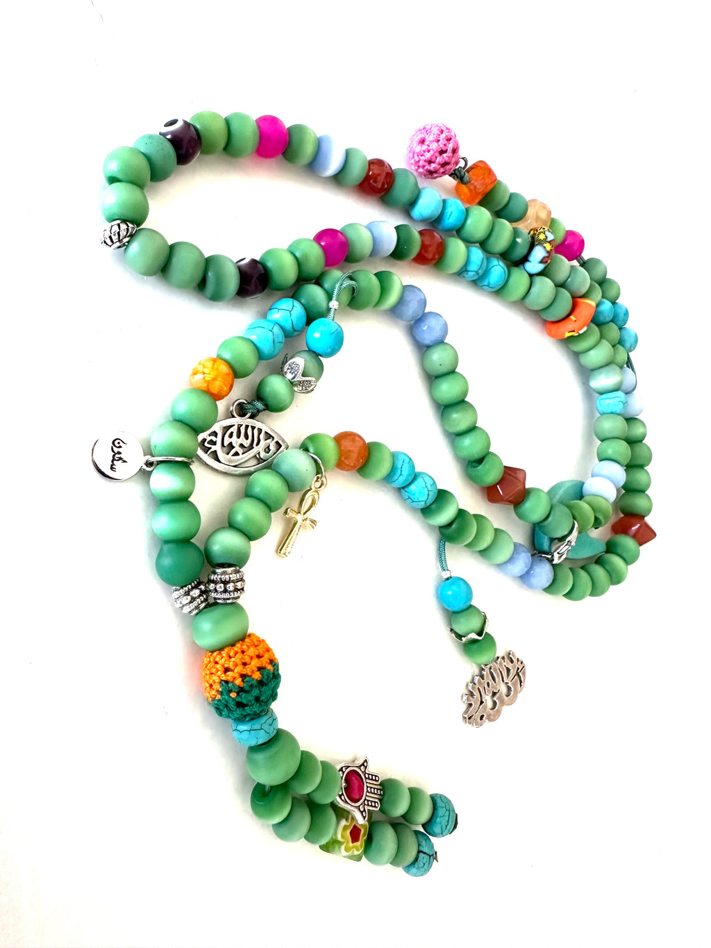 THE CAT EYE SUMMER COLORFUL SEBHA.