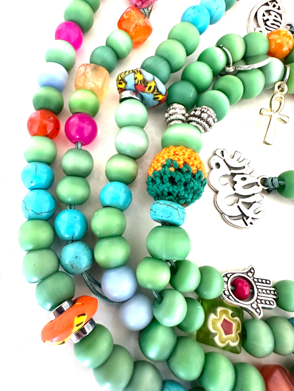 THE CAT EYE SUMMER COLORFUL SEBHA.