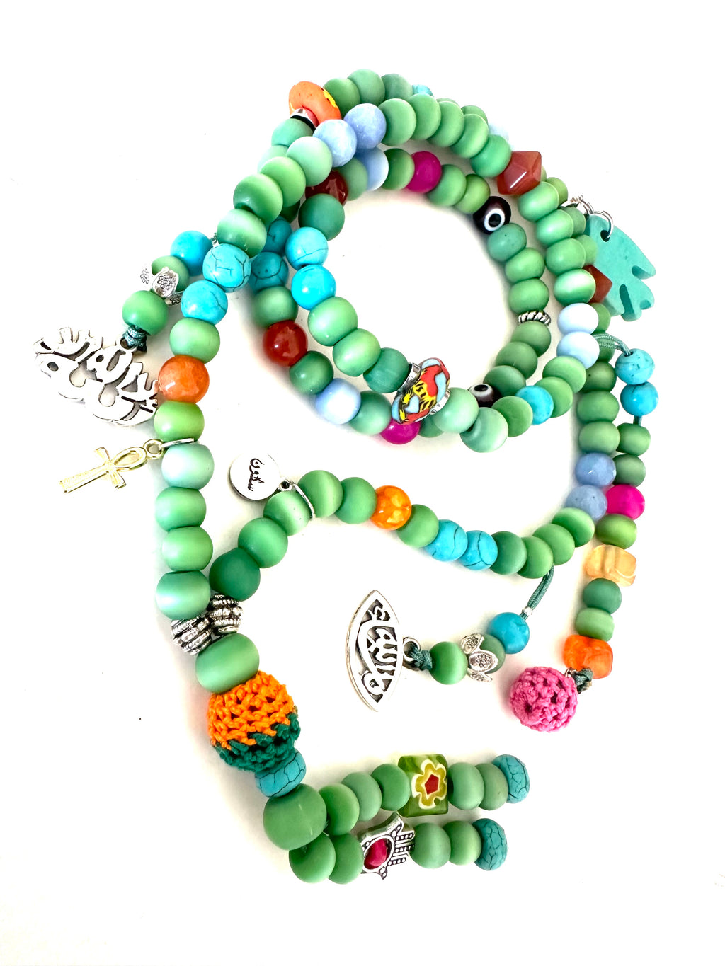 THE CAT EYE SUMMER COLORFUL SEBHA.