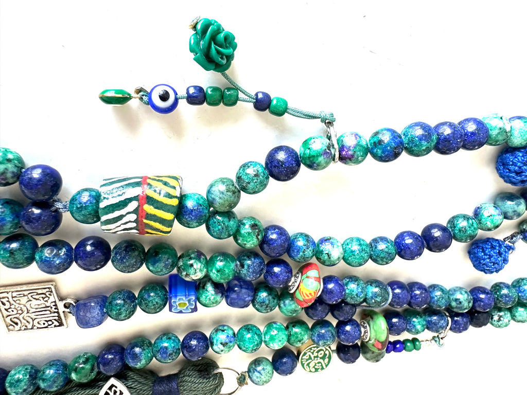 AZURITE SUMMER FLOWER SEBHA.