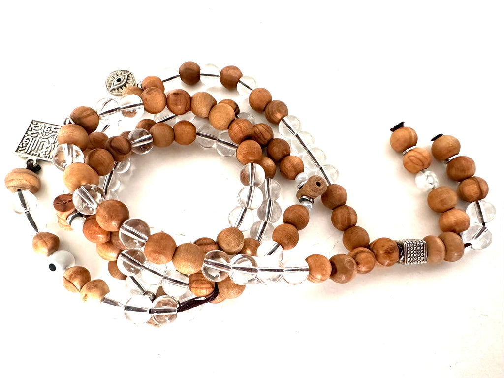 Crystal Calm Wood Sebha.