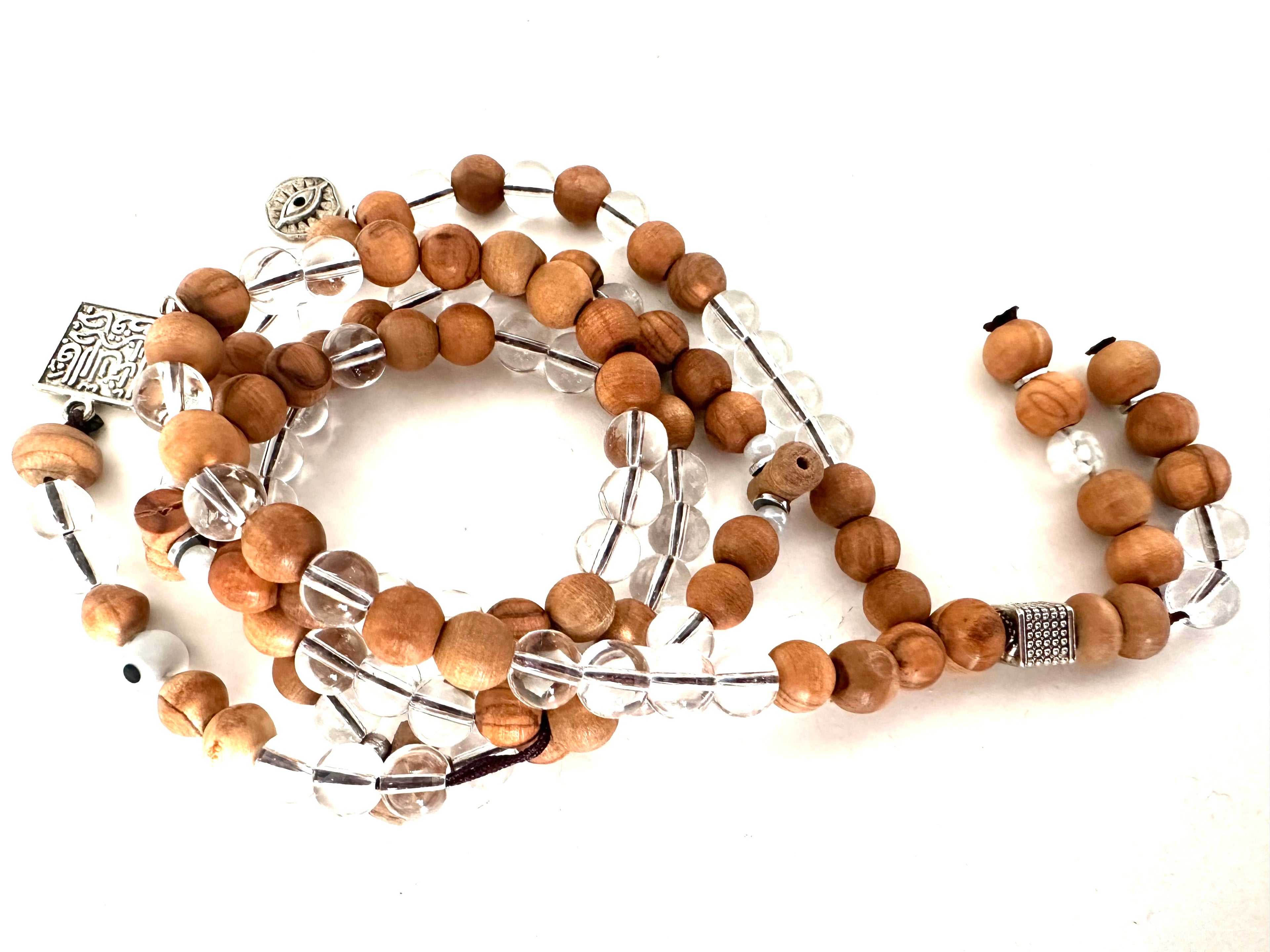 Crystal Calm Wood Sebha.
