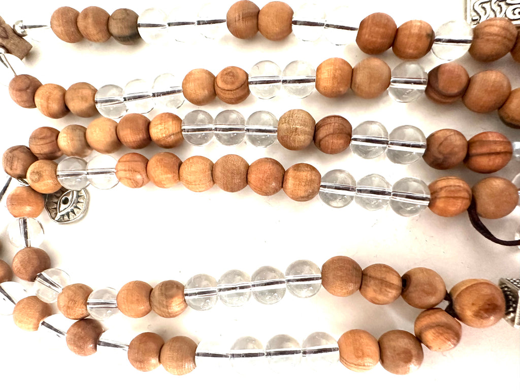 Crystal Calm Wood Sebha.