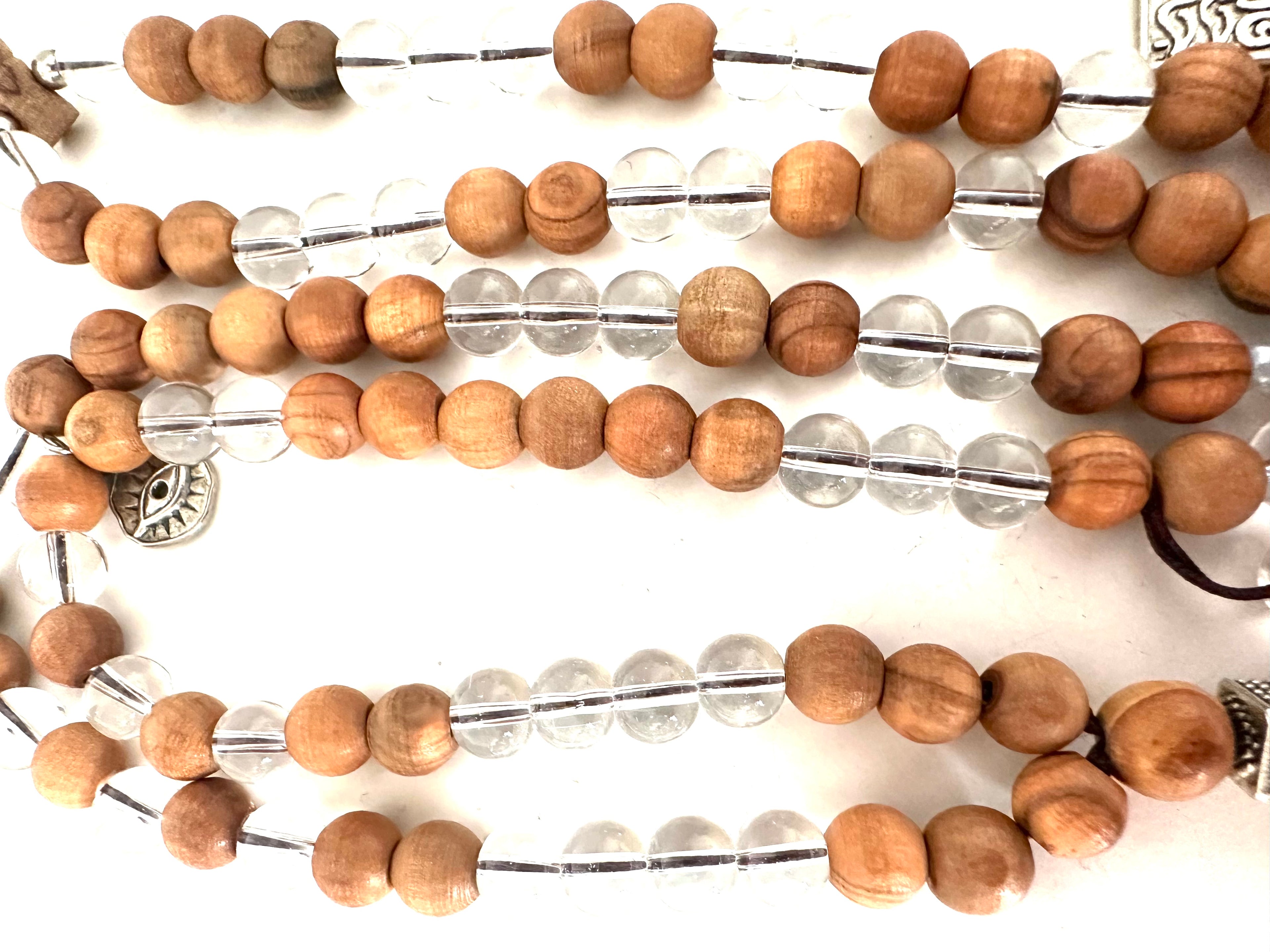 Crystal Calm Wood Sebha.