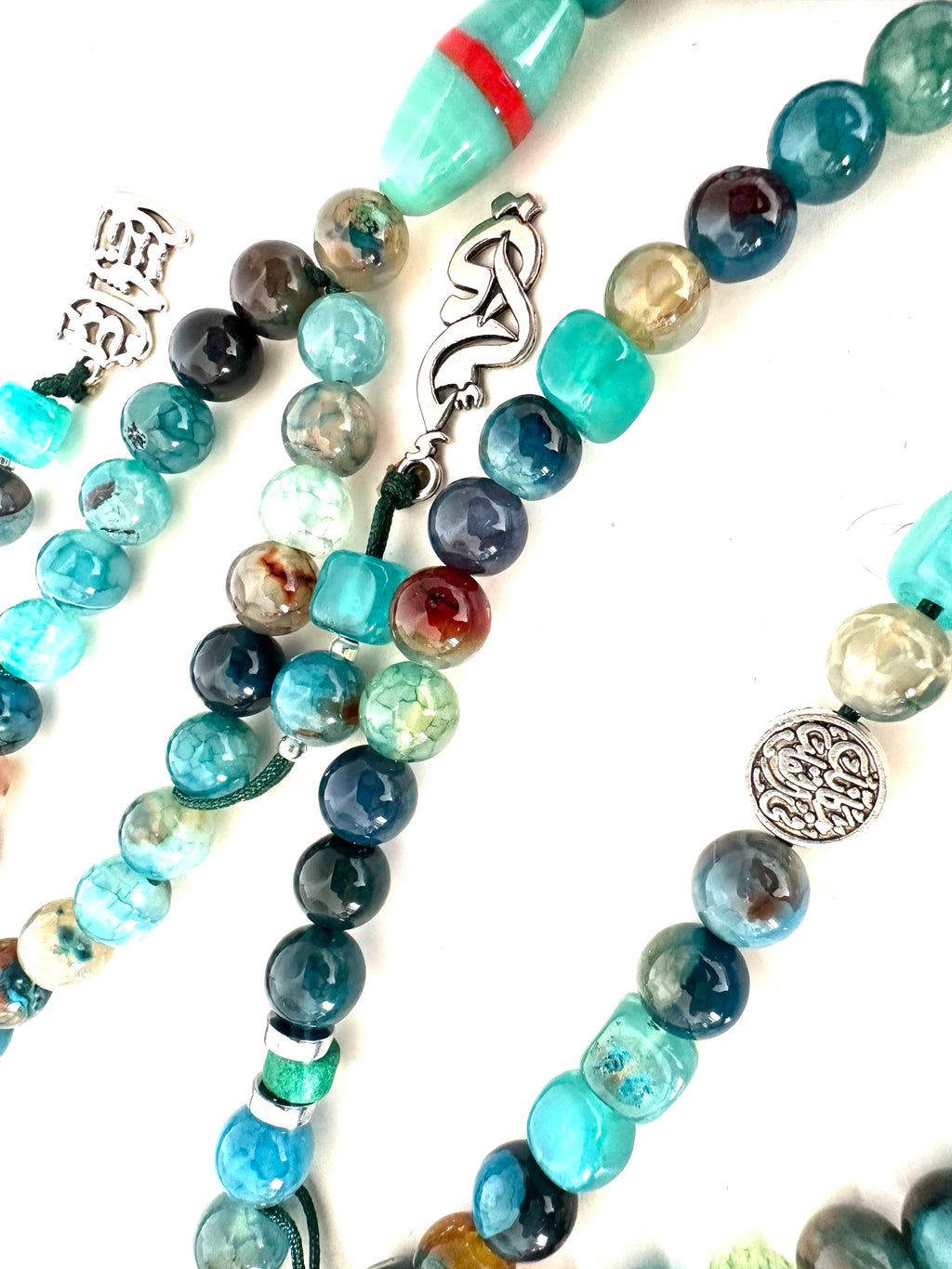 GREEN TURQUOISE HARMONY SEBHA.