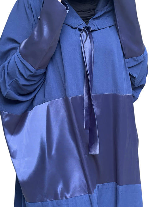BLUE FLOW ABAYA.