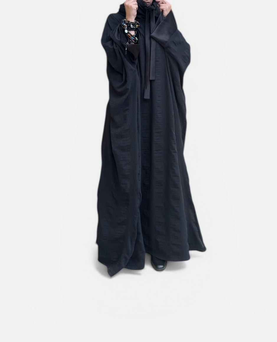 BLACK MALAS ABAYA.