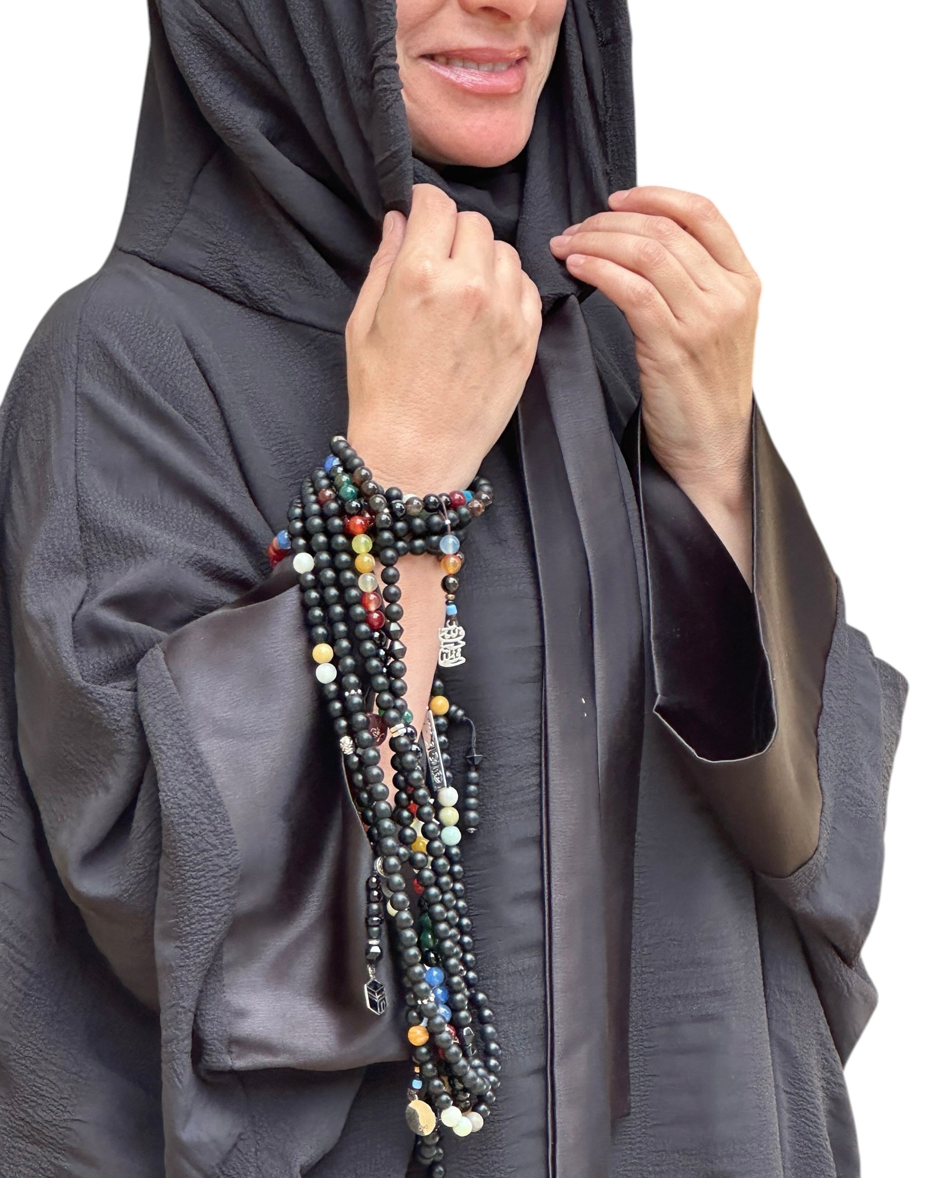 BLACK MALAS ABAYA.